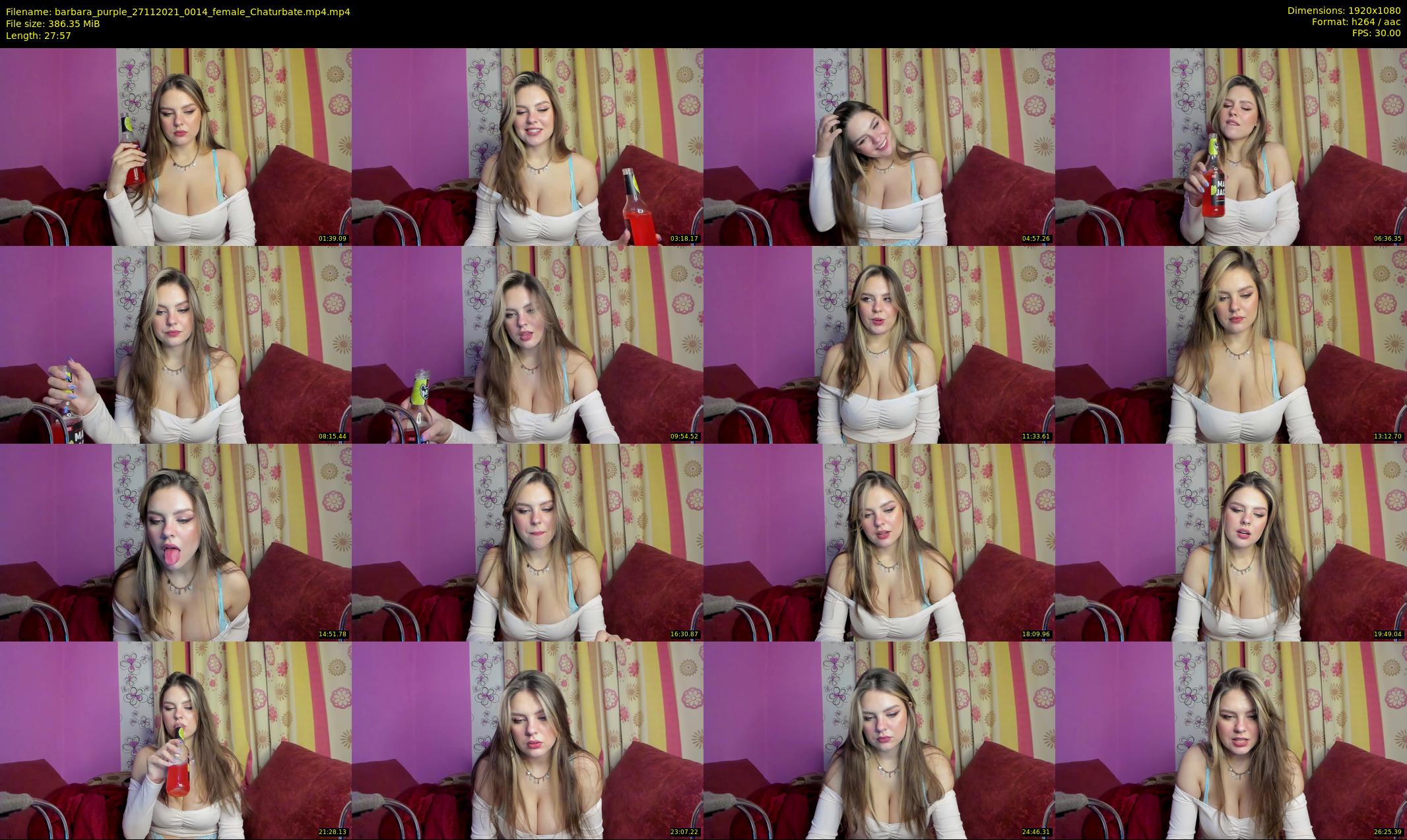barbara_purple — 28 minute Chaturbate female cam show recording, 1080p, Nov 27, 2021