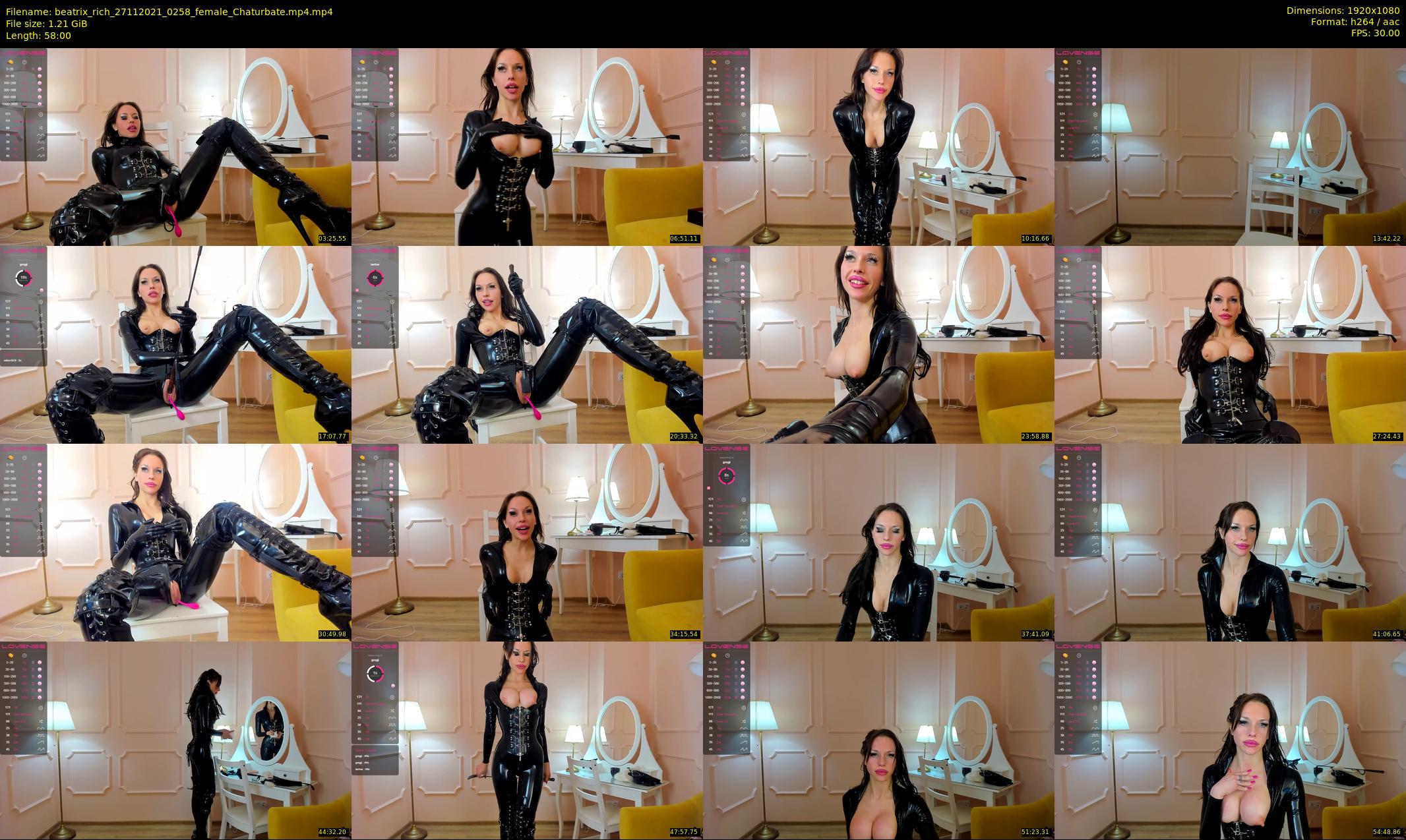 beatrix_rich — 58 minute Chaturbate female cam show recording, 1080p, Nov 27, 2021