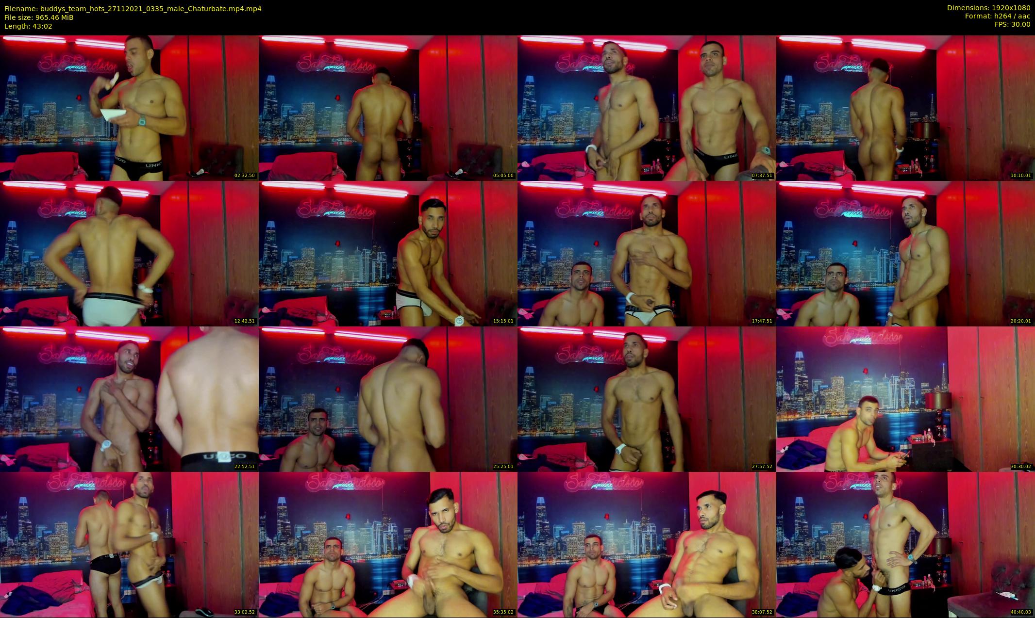 buddys_team_hots — 44 minute Chaturbate couple cam show recording, 1080p, Nov 27, 2021