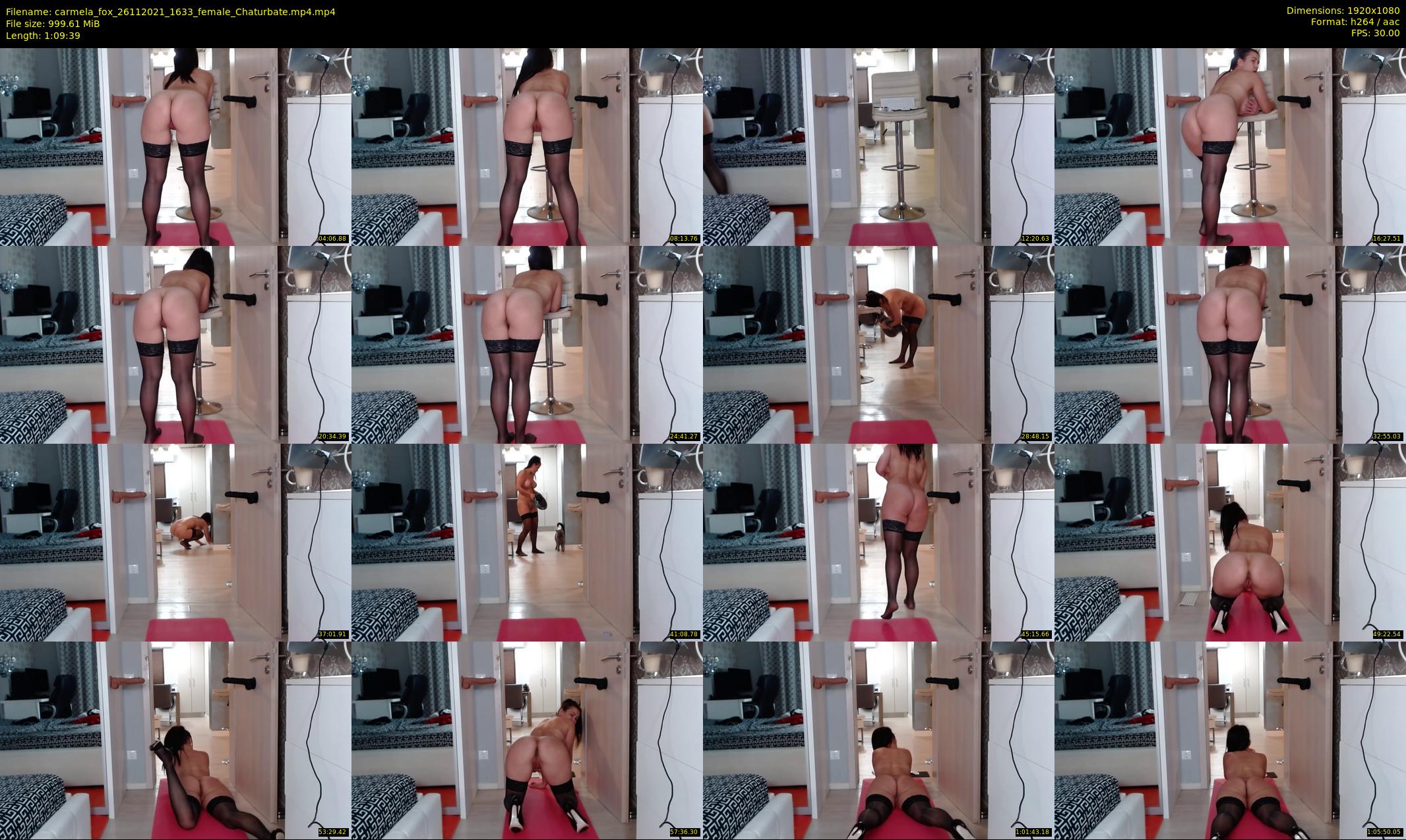 carmela_fox — 70 minute Chaturbate female cam show recording, 1080p, Nov 26, 2021
