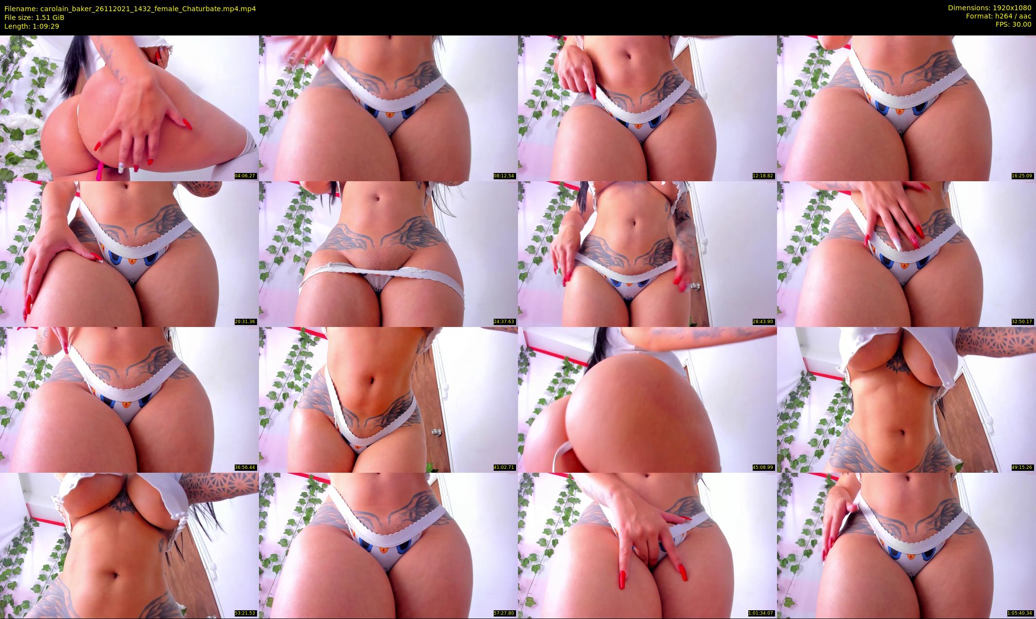 carolain_baker — 70 minute Chaturbate female cam show recording, 1080p, Nov 26, 2021