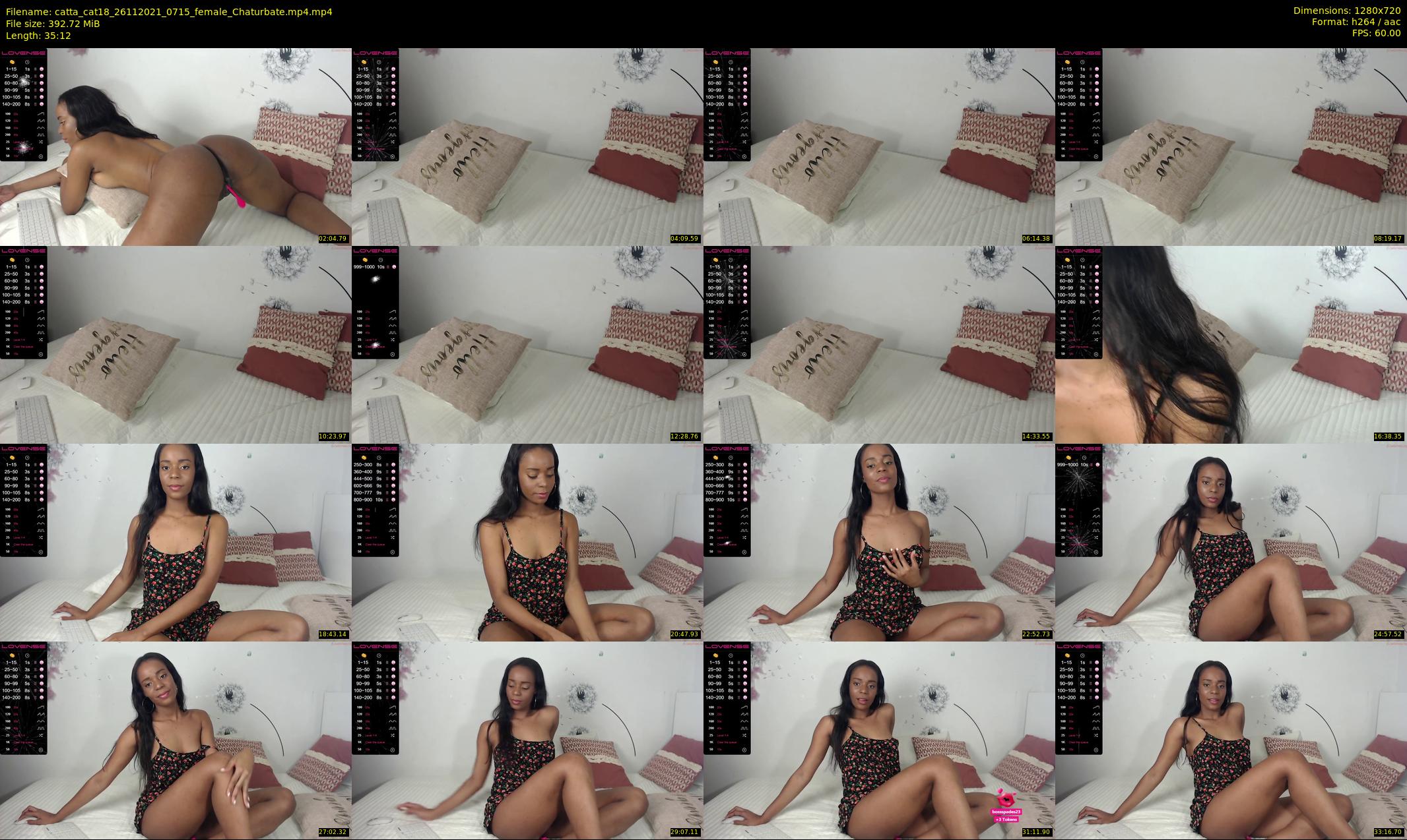 catta_cat18 — 36 minute Chaturbate female cam show recording, 720p, Nov 26, 2021