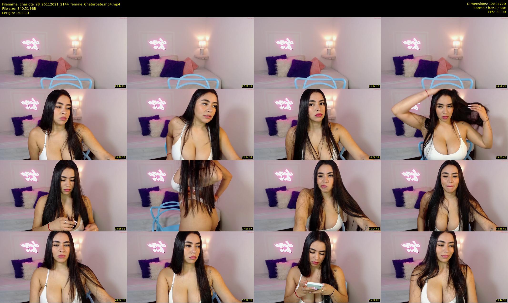 charlote_98 — 64 minute Chaturbate female cam show recording, 720p, Nov 26, 2021