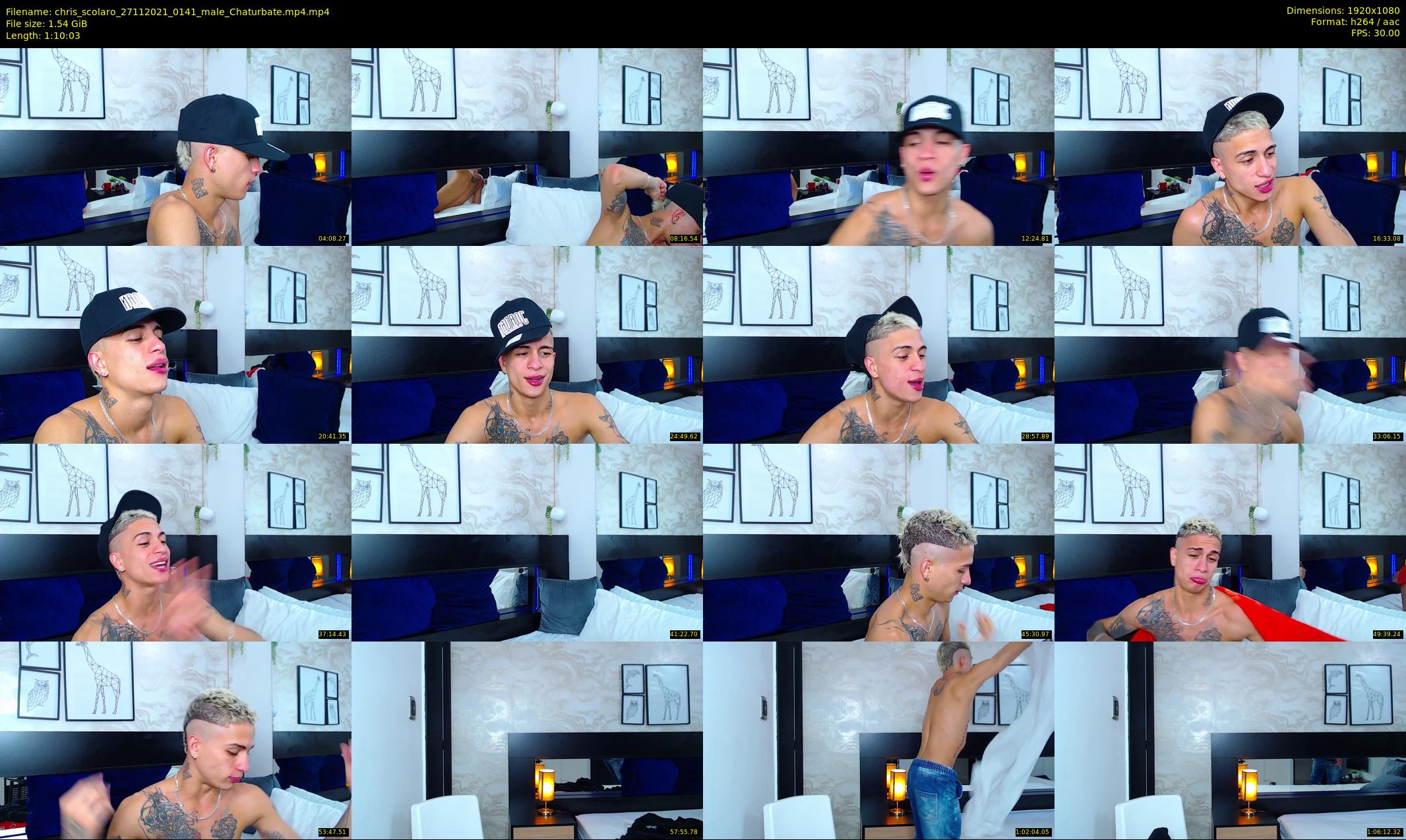 chris_scolaro — 71 minute Chaturbate male cam show recording, 1080p, Nov 27, 2021