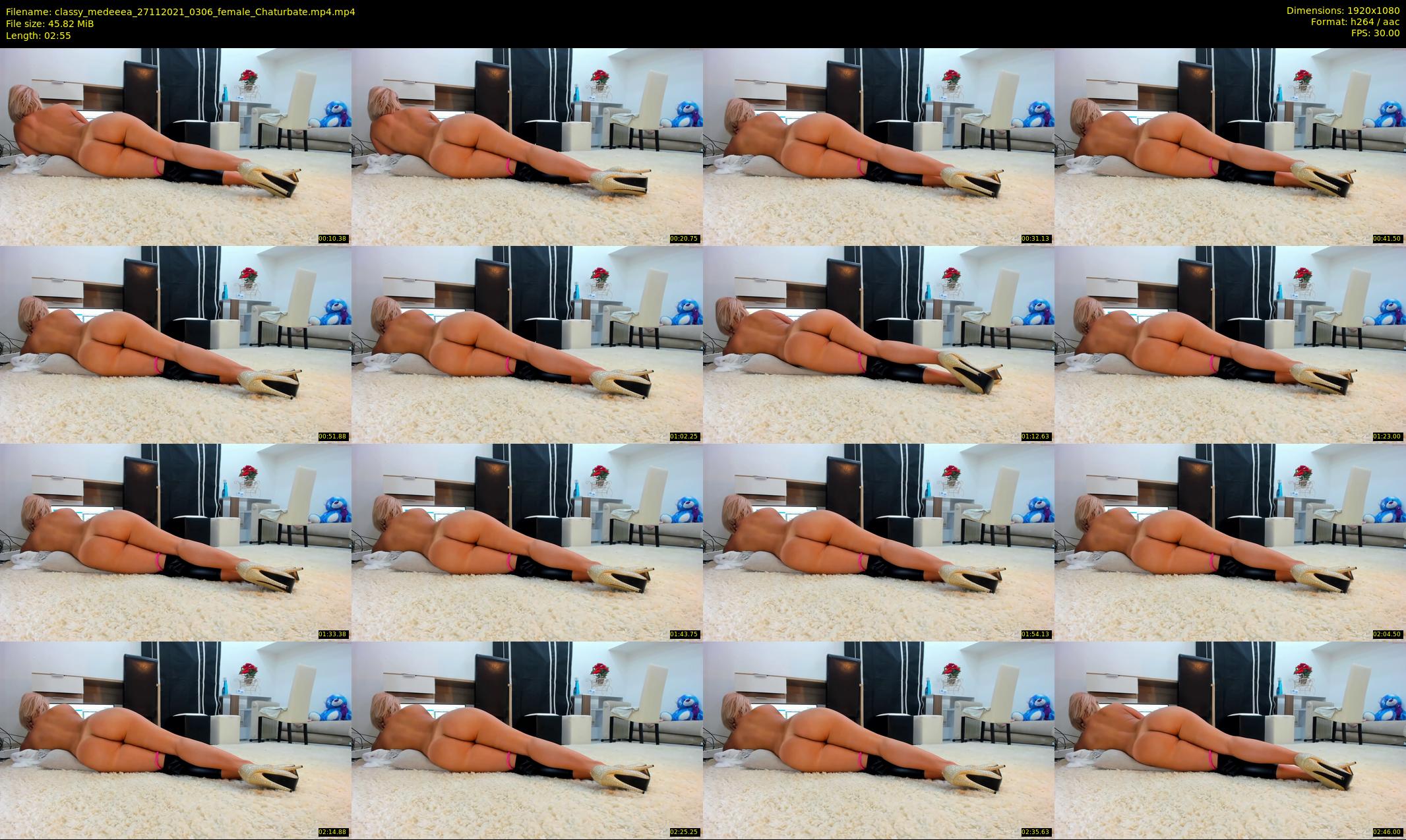 classy_medeeea — 3 minute Chaturbate female cam show recording, 1080p, Nov 27, 2021