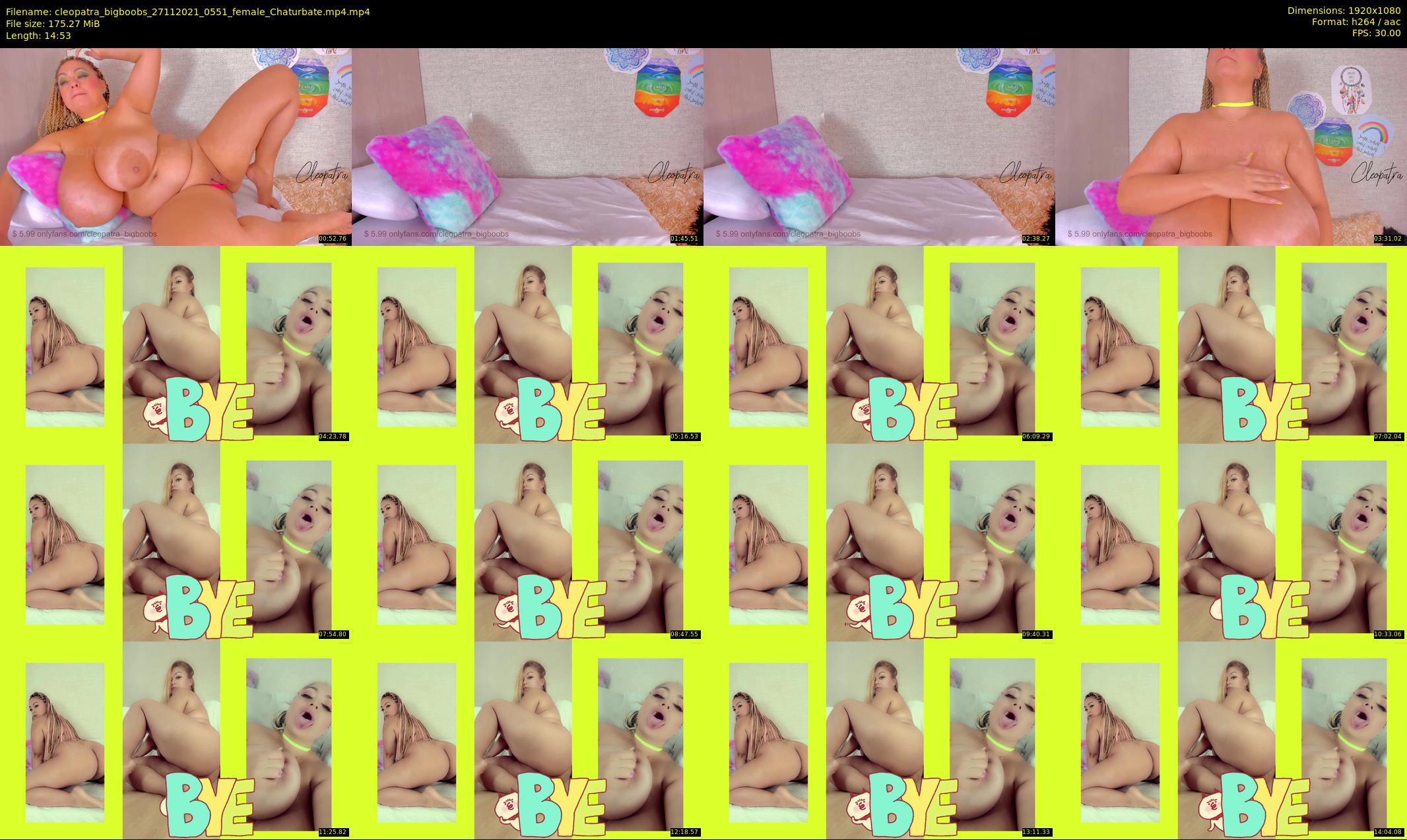 cleopatra_bigboobs — 15 minute Chaturbate female cam show recording, 1080p, Nov 27, 2021