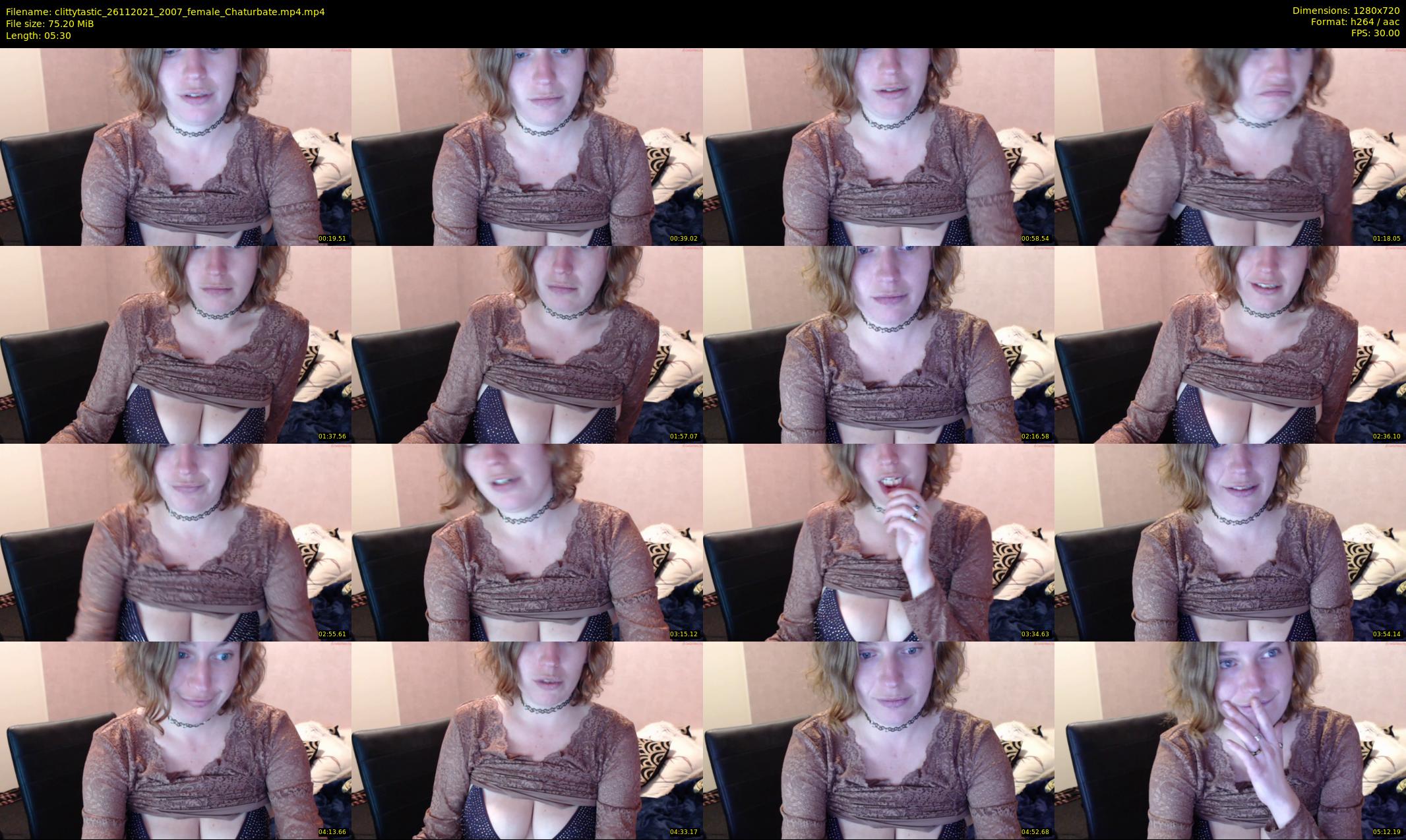 clittytastic — 6 minute Chaturbate female cam show recording, 720p, Nov 26, 2021