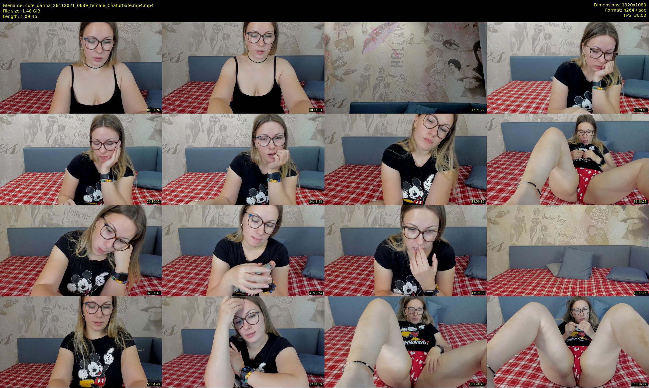 cute_darina — 70 minute Chaturbate female cam show recording, 1080p, Nov 26, 2021