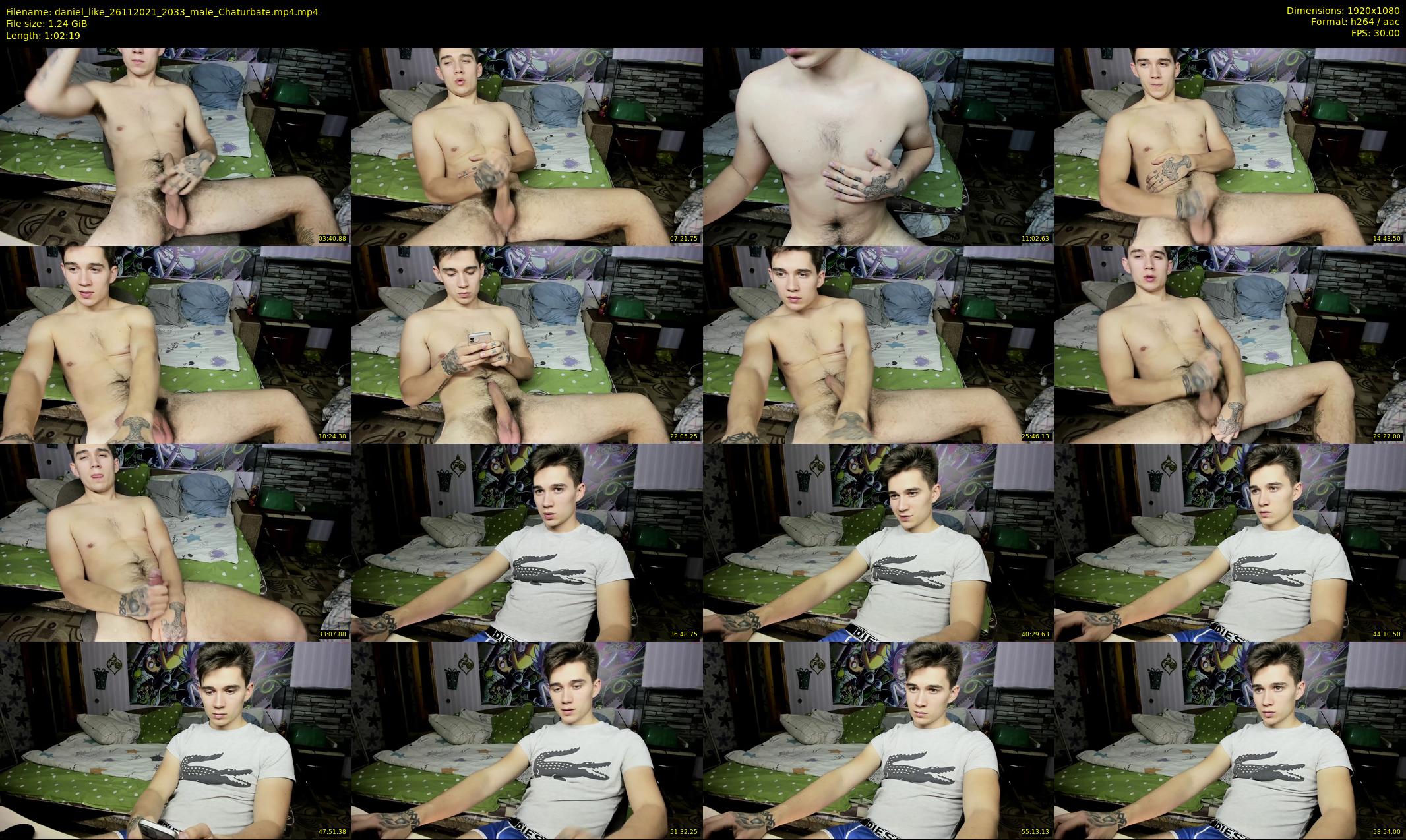daniel_like — 63 minute Chaturbate male cam show recording, 1080p, Nov 26, 2021