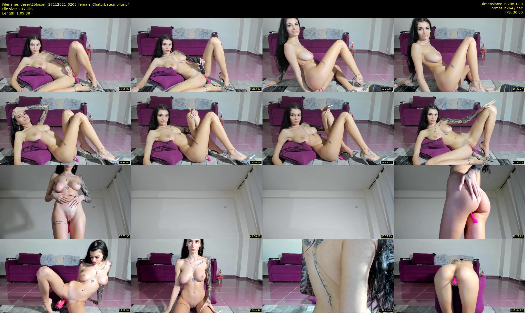 desert2blosom — 70 minute Chaturbate female cam show recording, 1080p, Nov 27, 2021