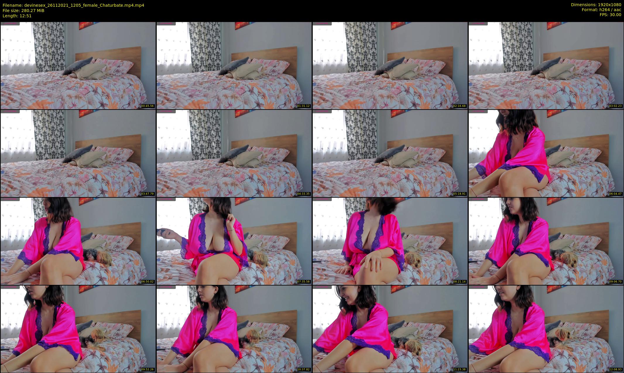 devinesex — 13 minute Chaturbate female cam show recording, 1080p, Nov 26, 2021