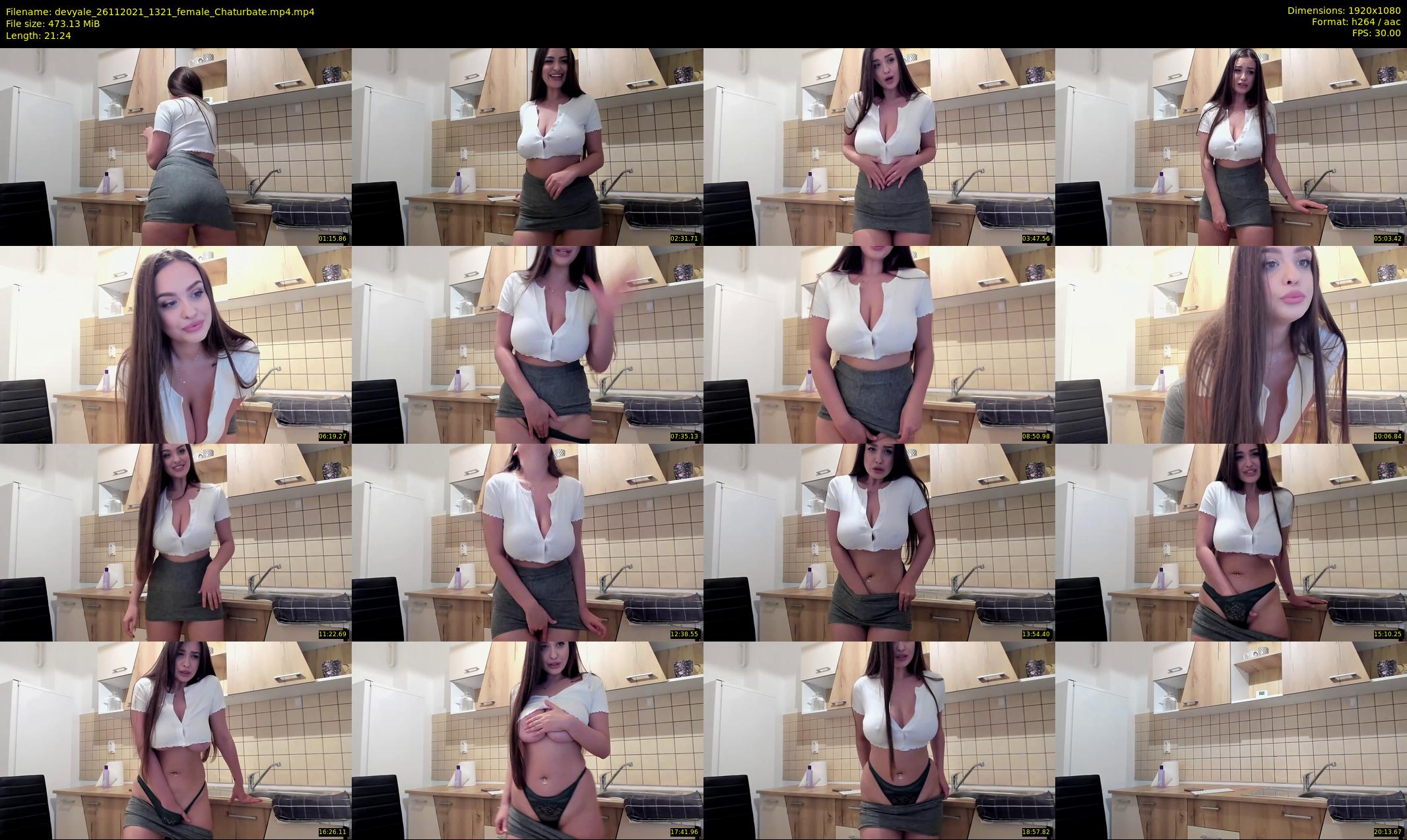 devyale — 22 minute Chaturbate female cam show recording, 1080p, Nov 26, 2021