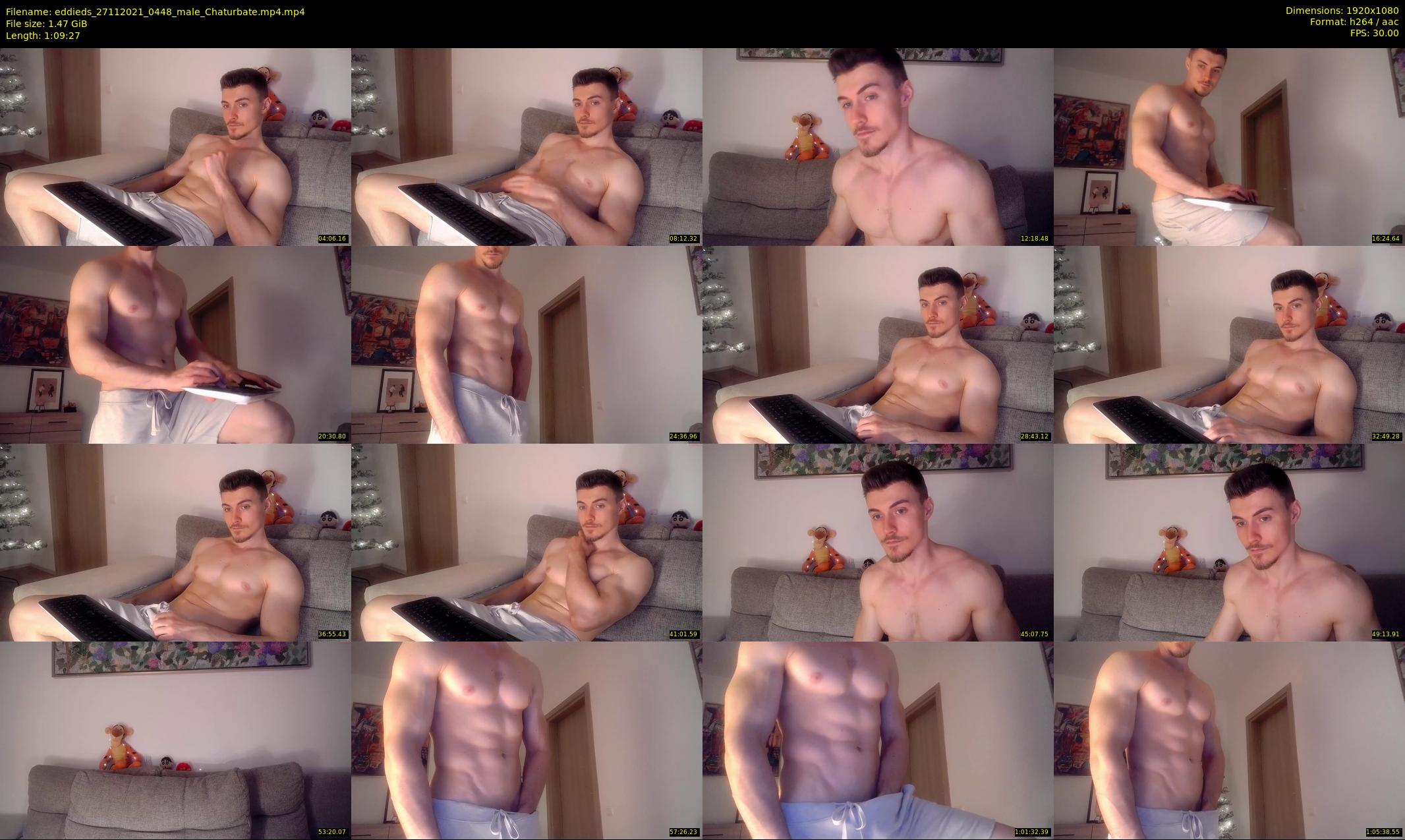 eddieds — 70 minute Chaturbate male cam show recording, 1080p, Nov 27, 2021
