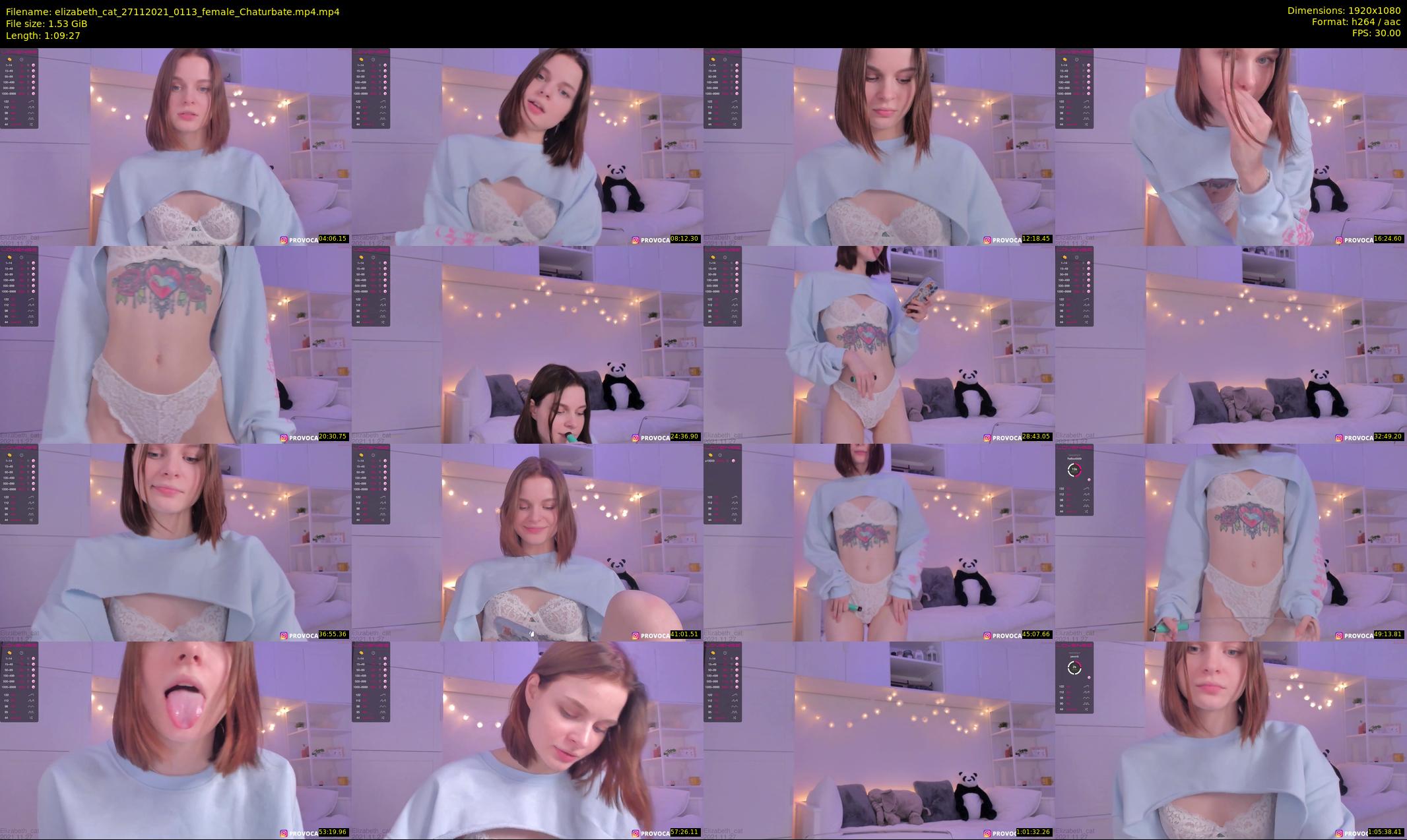 elizabeth_cat — 70 minute Chaturbate female cam show recording, 1080p, Nov 27, 2021