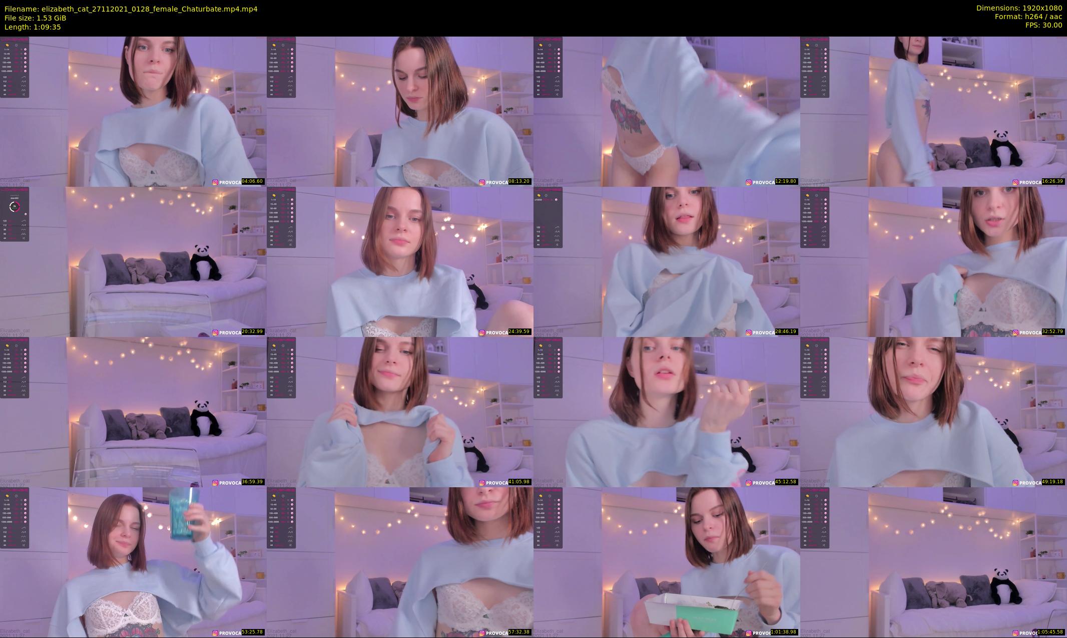 elizabeth_cat — 70 minute Chaturbate female cam show recording, 1080p, Nov 27, 2021