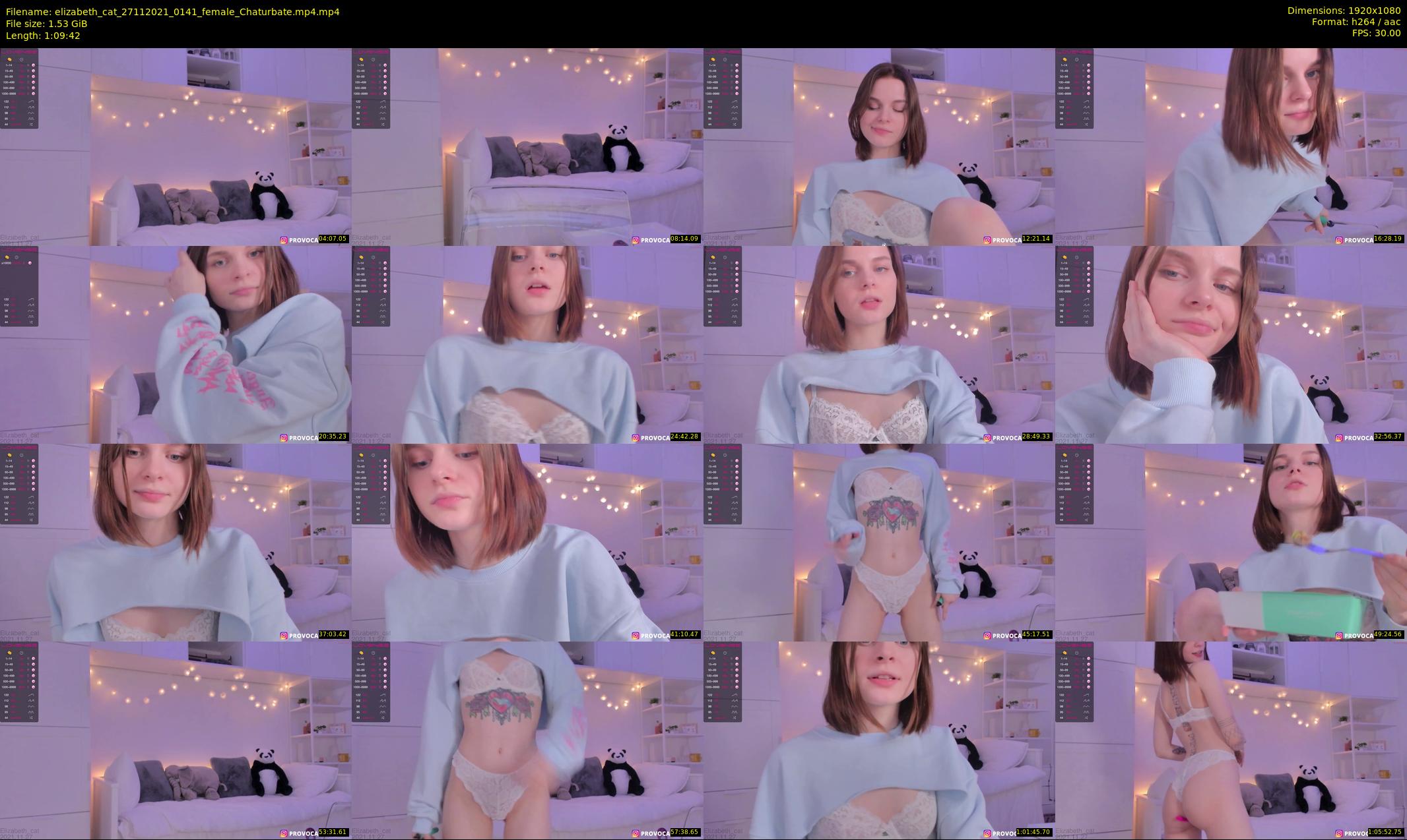 elizabeth_cat — 70 minute Chaturbate female cam show recording, 1080p, Nov 27, 2021