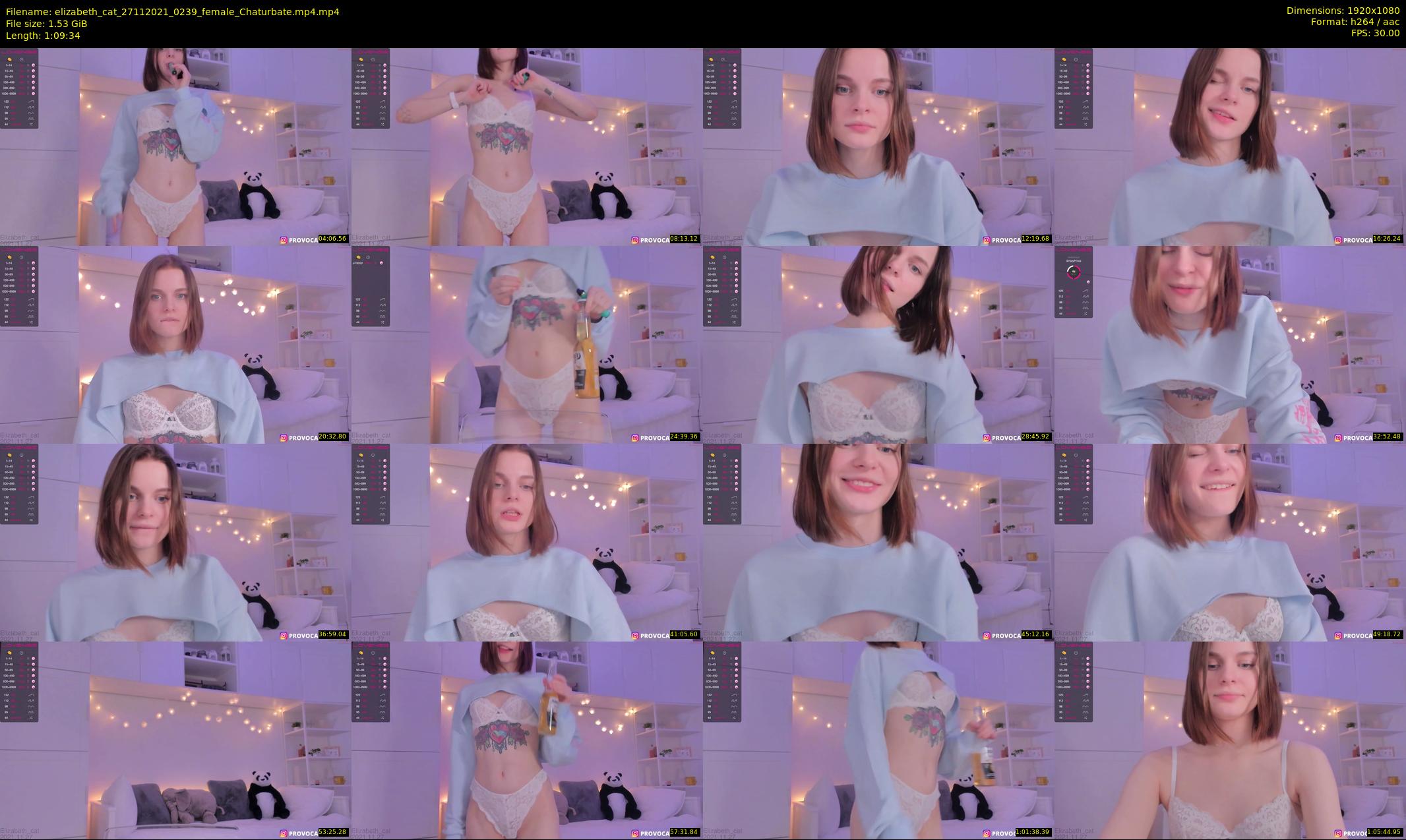 elizabeth_cat — 70 minute Chaturbate female cam show recording, 1080p, Nov 27, 2021
