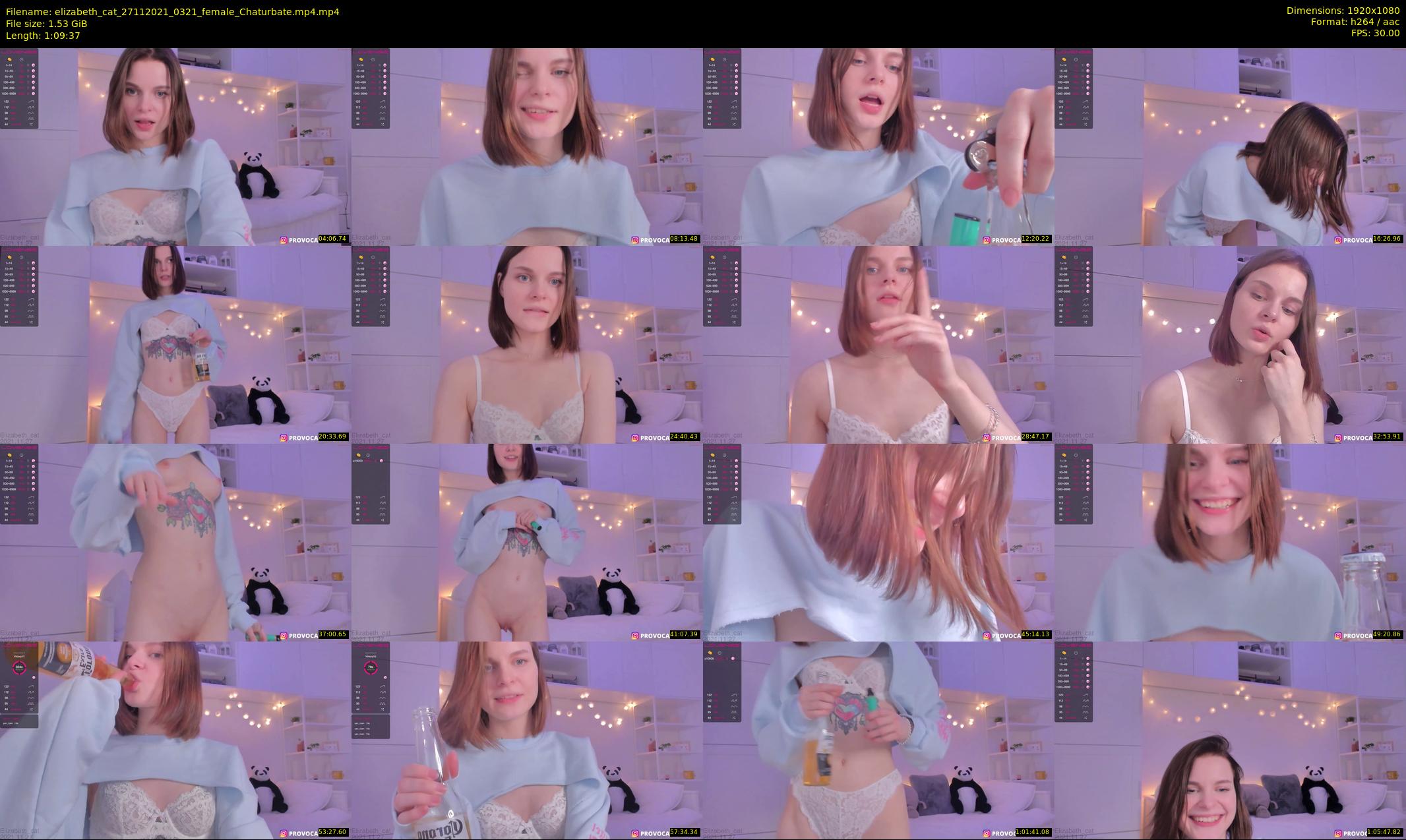 elizabeth_cat — 70 minute Chaturbate female cam show recording, 1080p, Nov 27, 2021