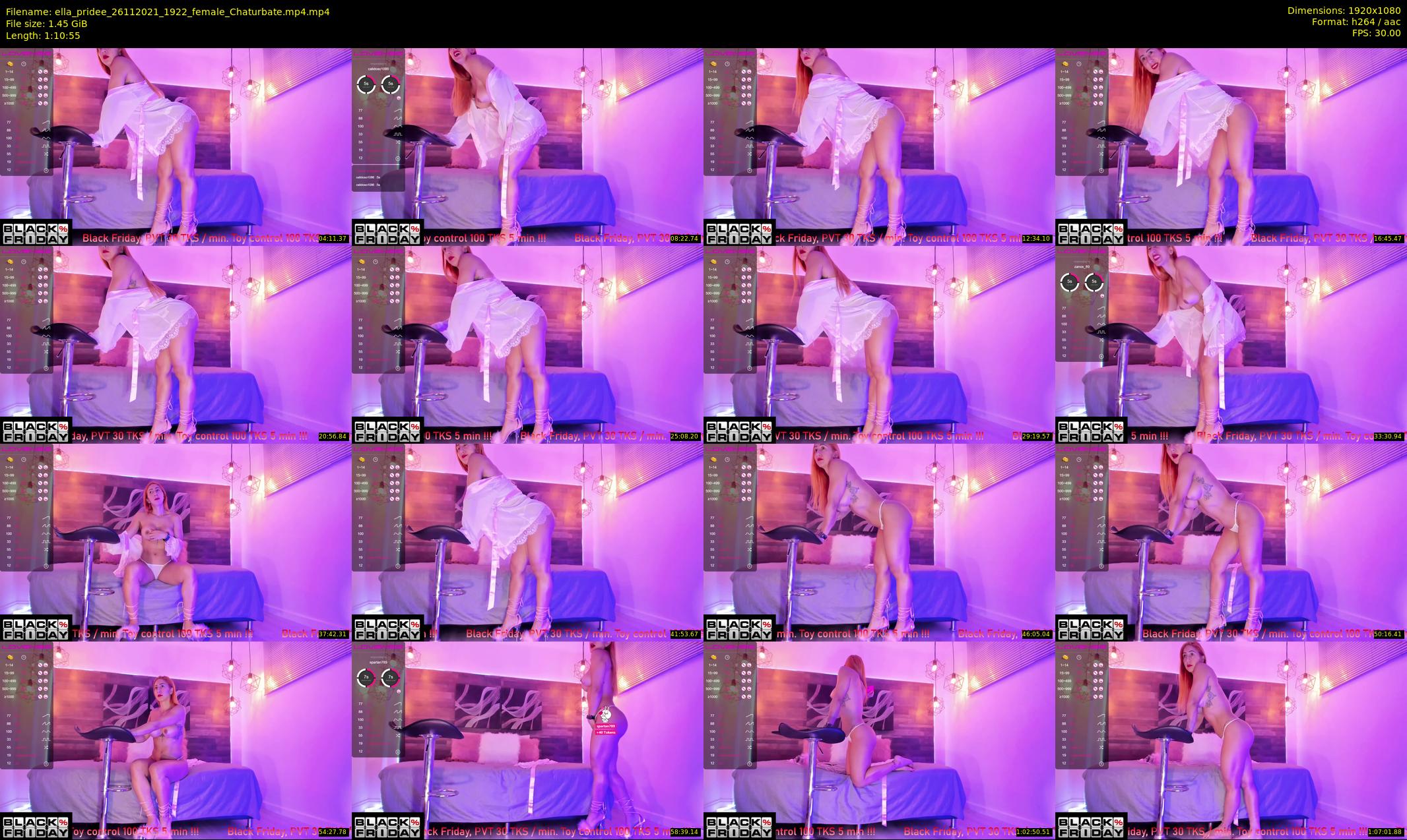 ella_pridee — 71 minute Chaturbate female cam show recording, 1080p, Nov 26, 2021