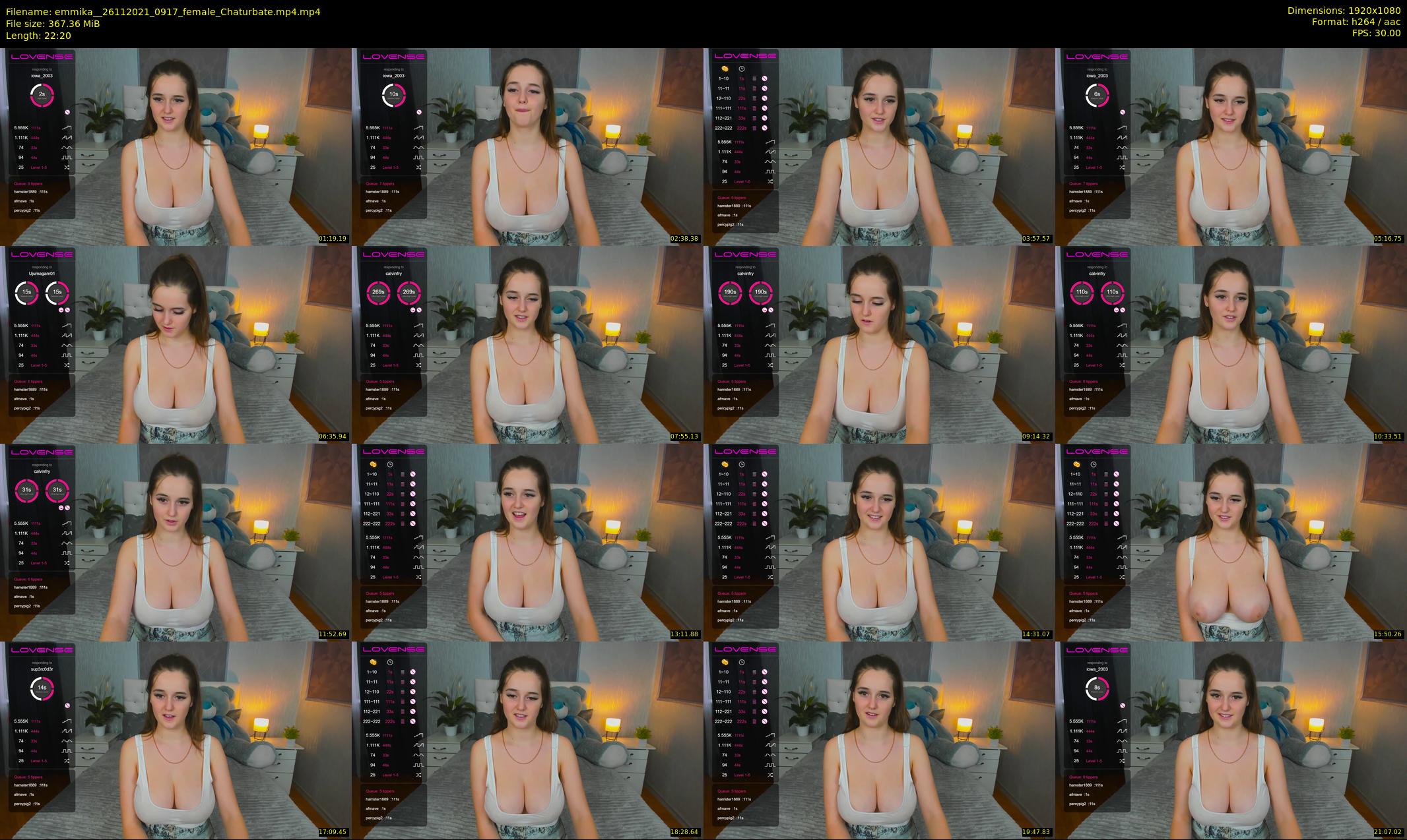 emmika_ — 23 minute Chaturbate female cam show recording, 1080p, Nov 26, 2021