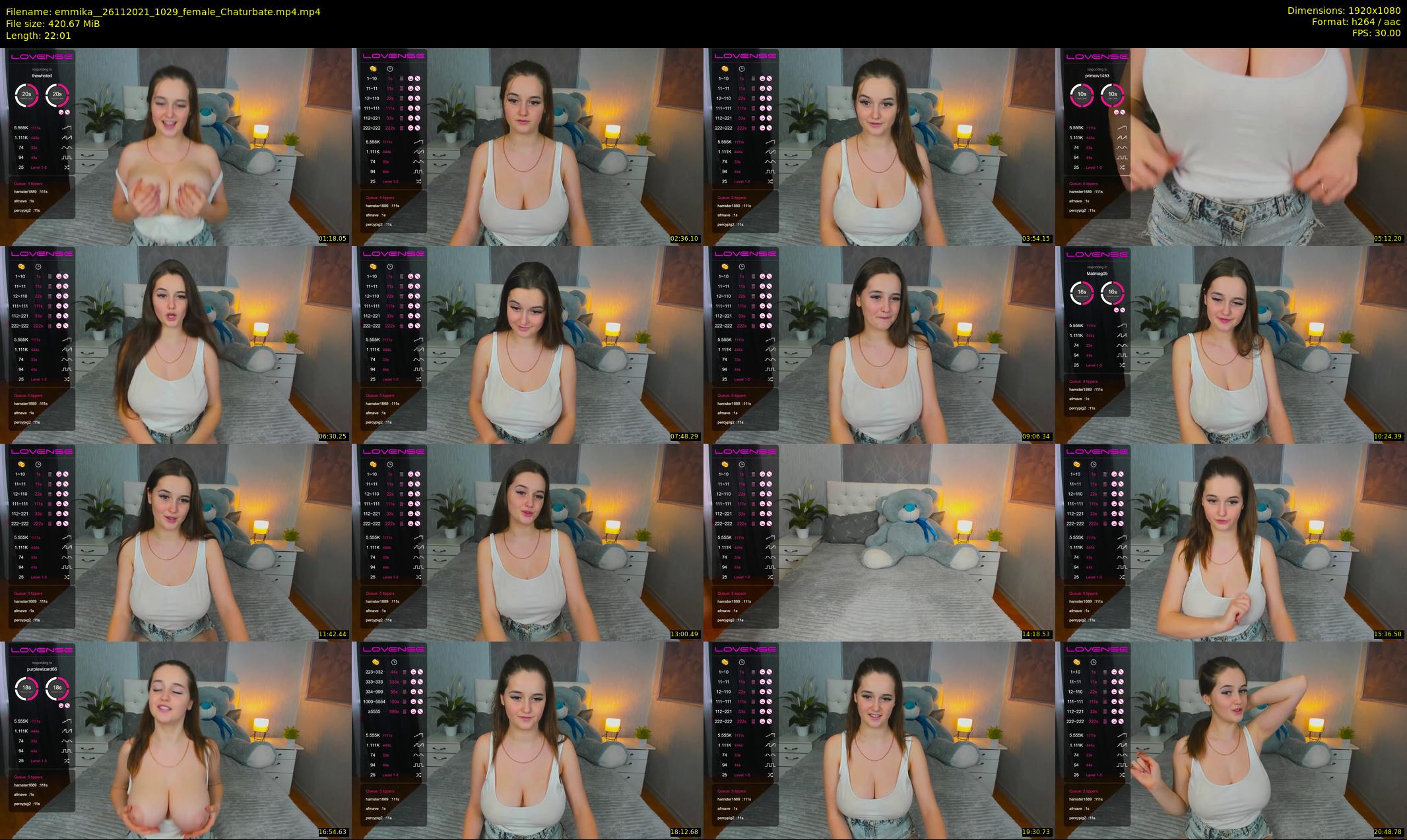 emmika_ — 23 minute Chaturbate female cam show recording, 1080p, Nov 26, 2021