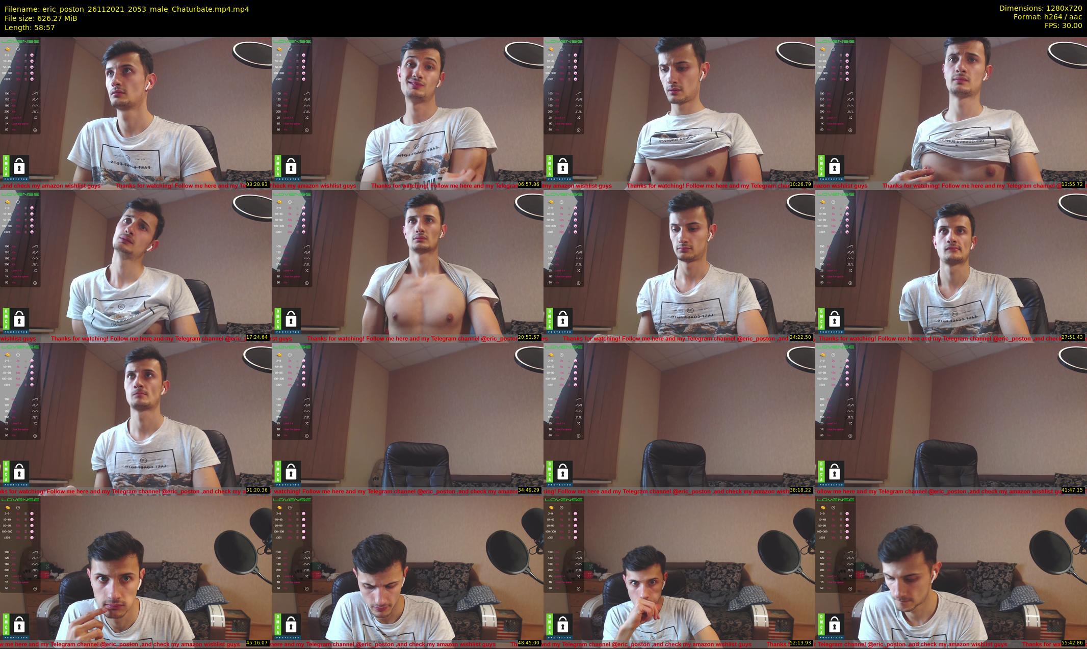 eric_poston — 59 minute Chaturbate male cam show recording, 720p, Nov 26, 2021