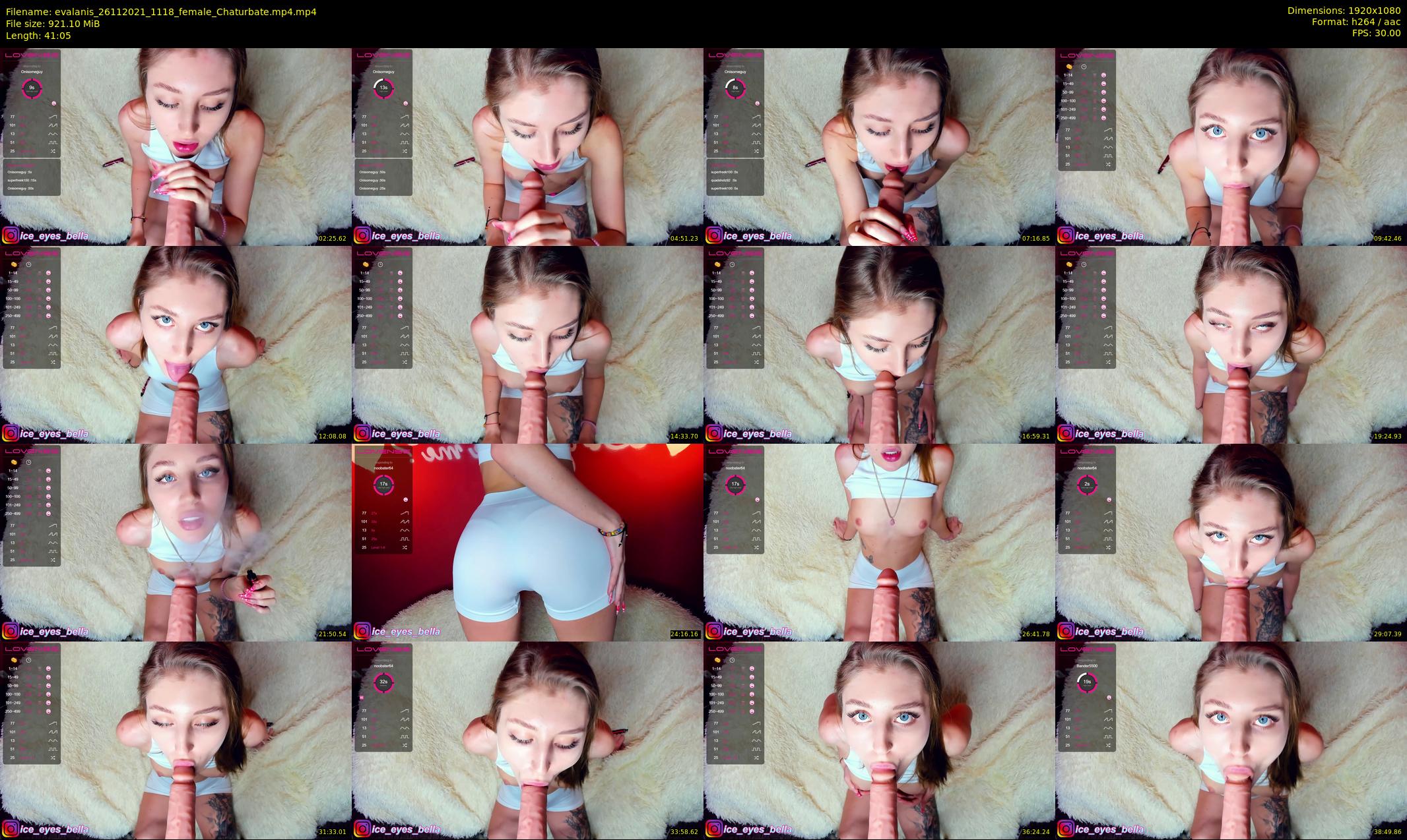 evalanis — 42 minute Chaturbate couple cam show recording, 1080p, Nov 26, 2021