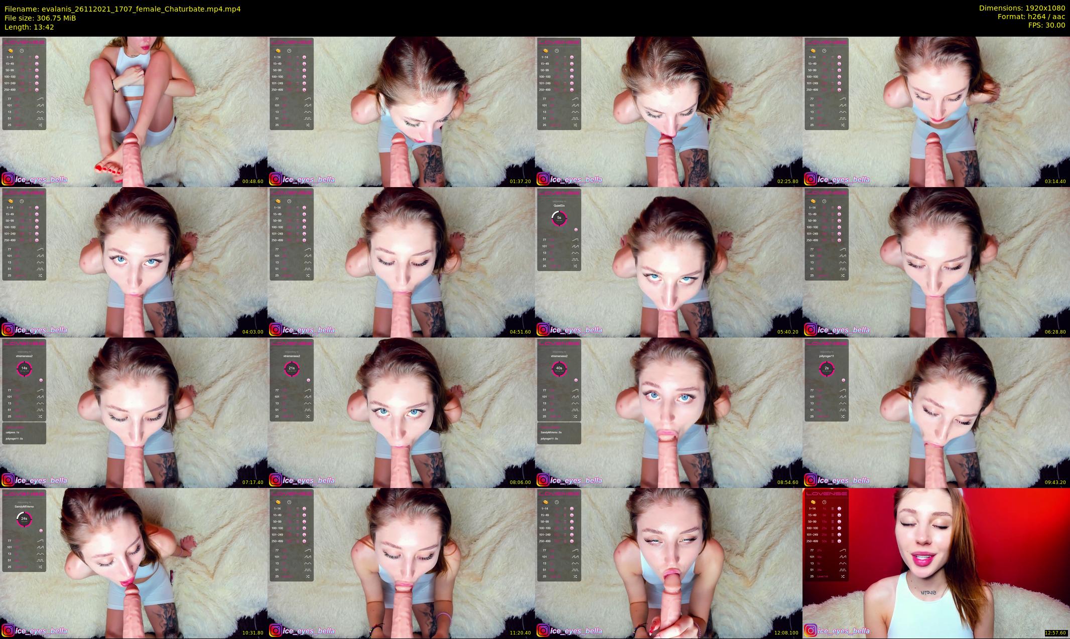 evalanis — 14 minute Chaturbate couple cam show recording, 1080p, Nov 26, 2021