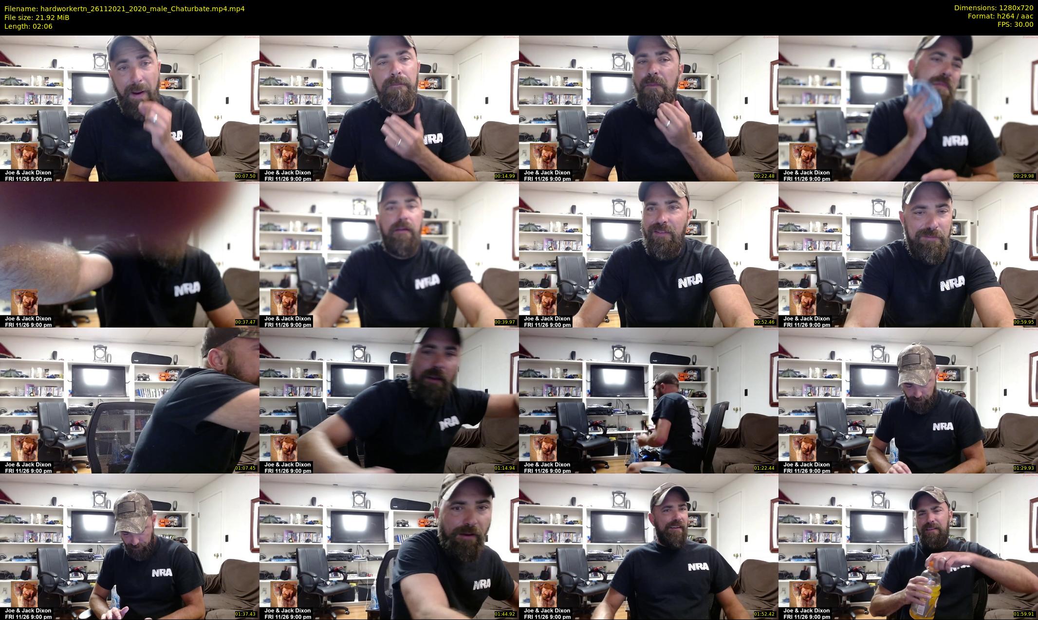 hardworkertn — 3 minute Chaturbate male cam show recording, 720p, Nov 26, 2021