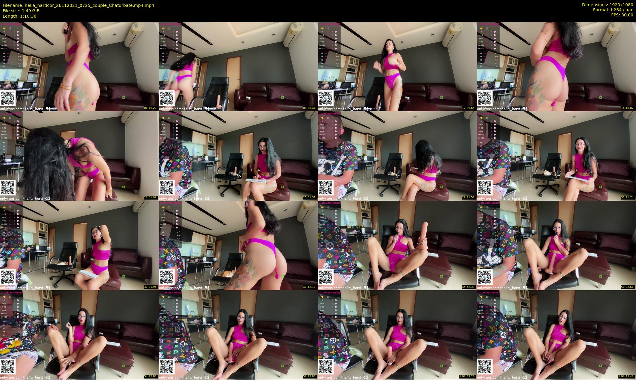 hella_hardcor — 71 minute Chaturbate female cam show recording, 1080p, Nov 26, 2021