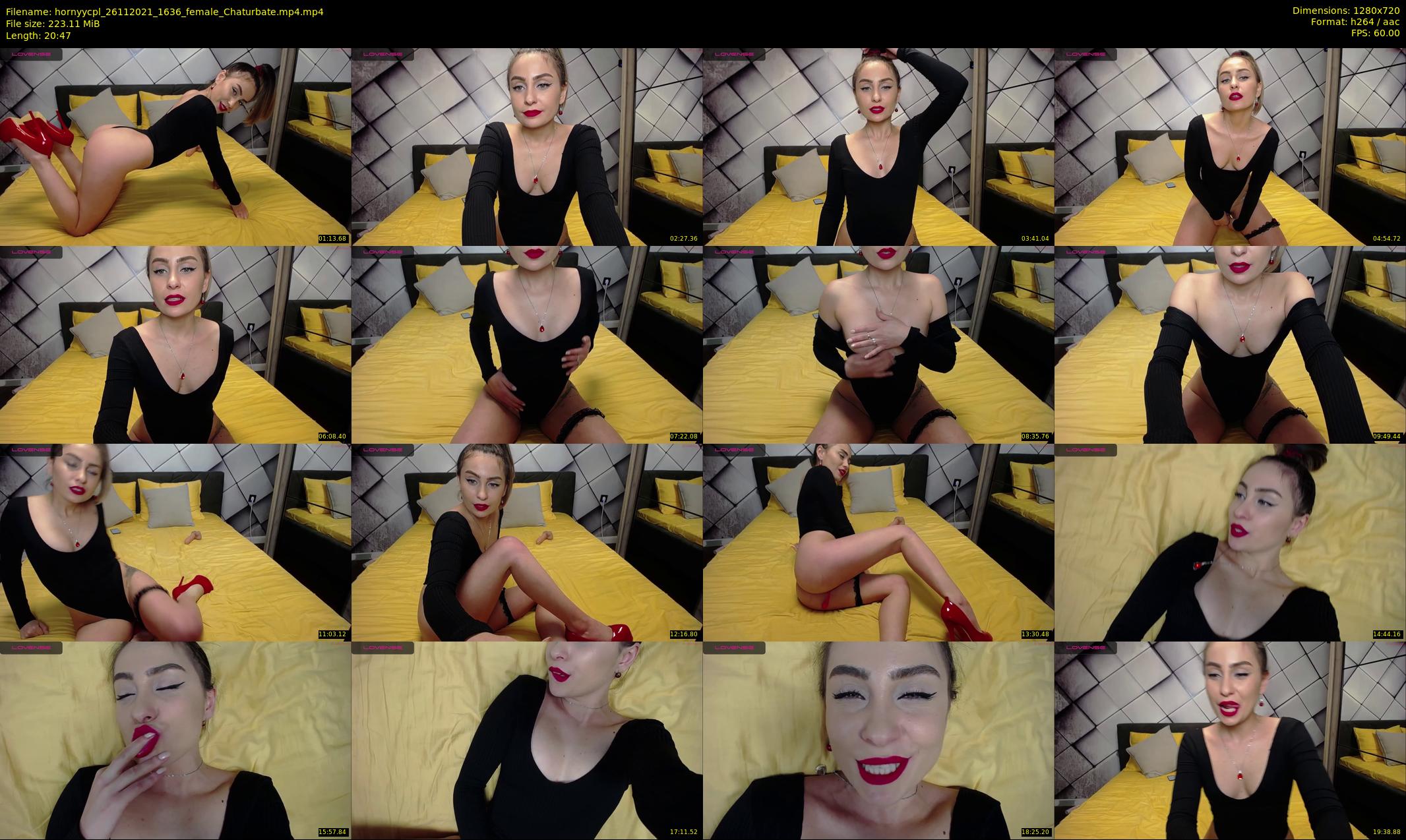 hornyycpl — 21 minute Chaturbate couple cam show recording, 720p, Nov 26, 2021