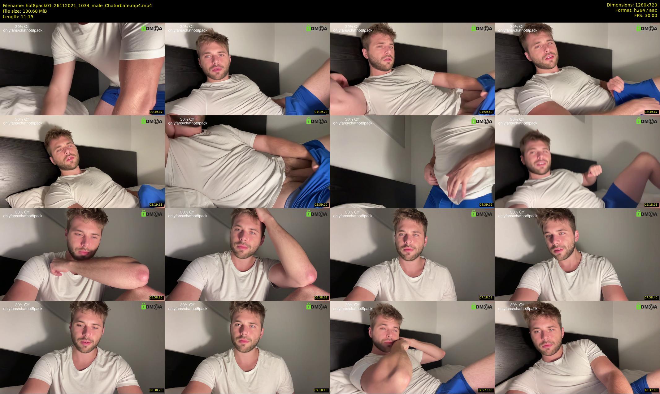 hot8pack01 — 12 minute Chaturbate male cam show recording, 720p, Nov 26, 2021