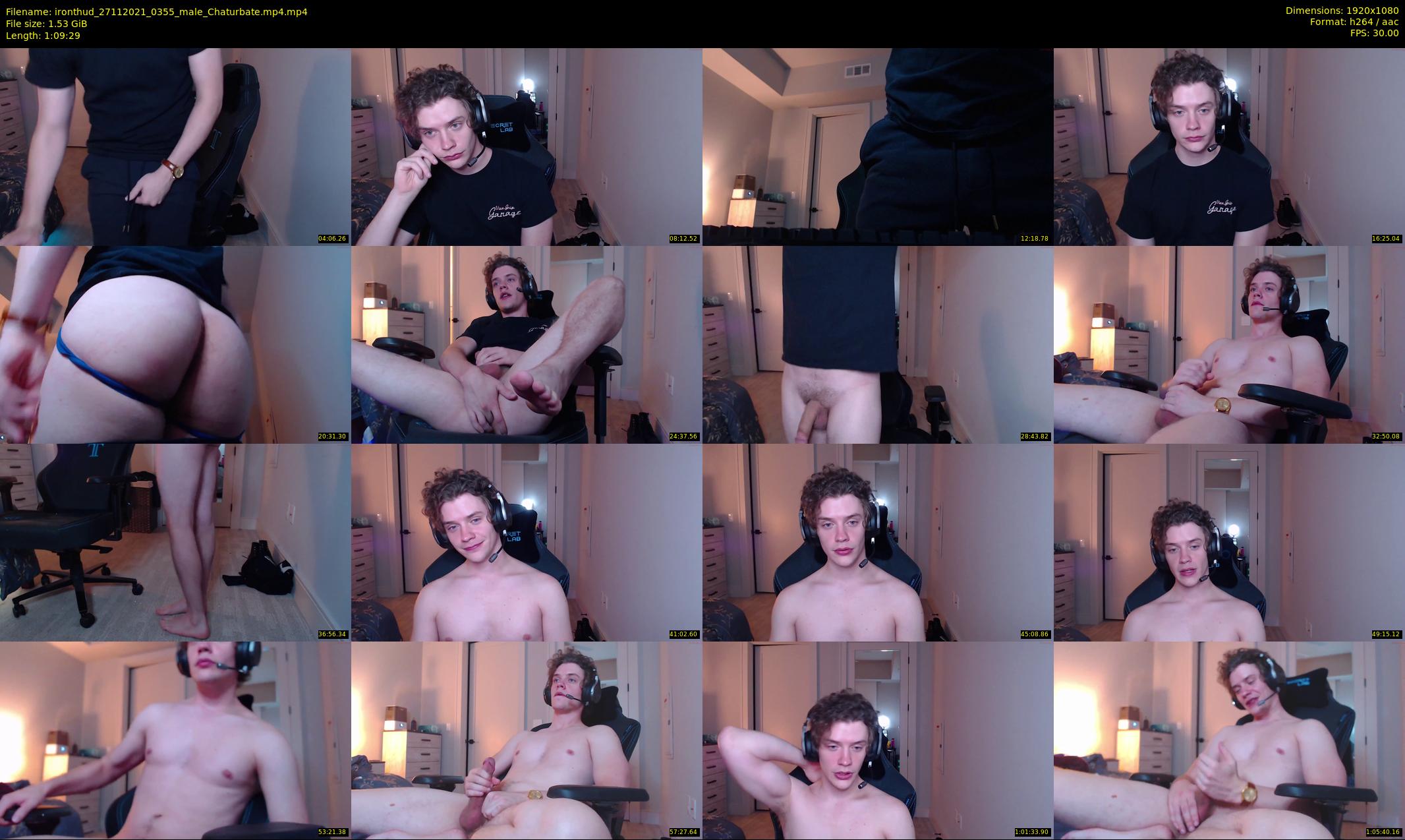 ironthud — 70 minute Chaturbate male cam show recording, 1080p, Nov 27, 2021