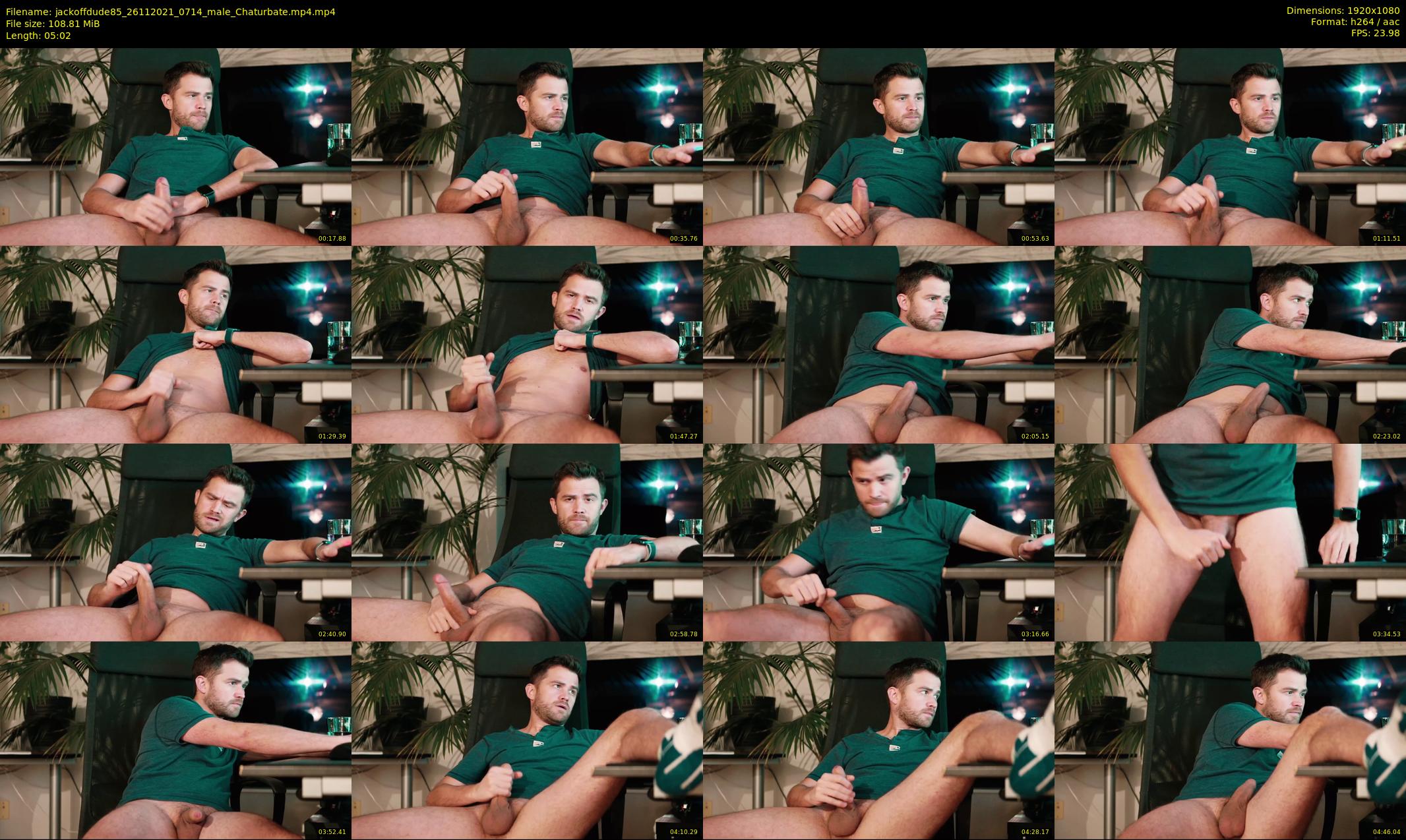 jackoffdude85 — 6 minute Chaturbate male cam show recording, 1080p, Nov 26, 2021