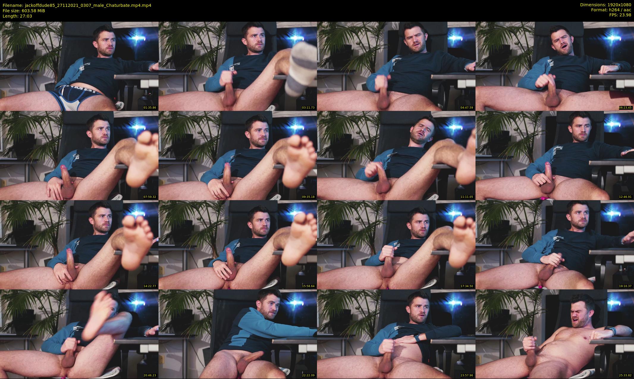 jackoffdude85 — 28 minute Chaturbate male cam show recording, 1080p, Nov 27, 2021