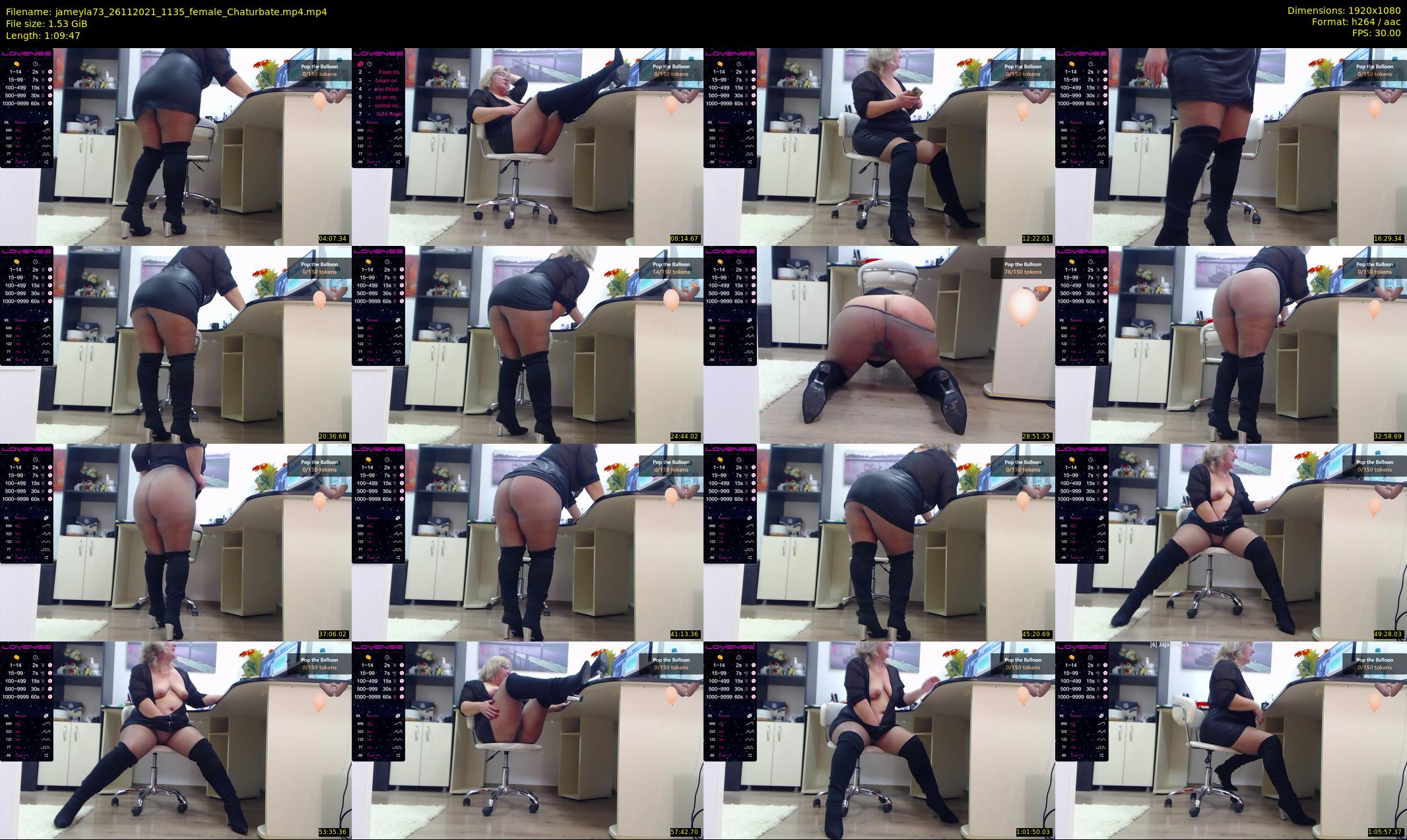 jameyla73 — 70 minute Chaturbate female cam show recording, 1080p, Nov 26, 2021