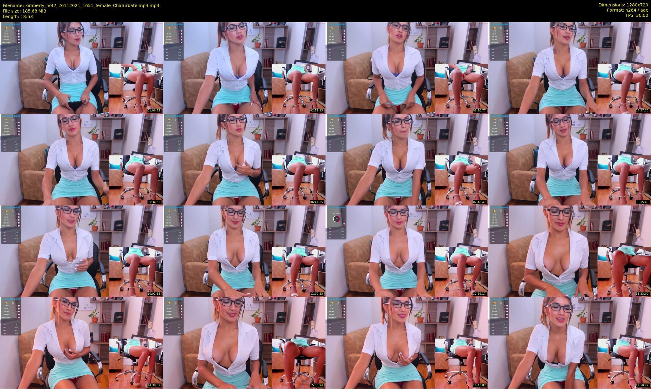 kimberly_hot2 — 19 minute Chaturbate female cam show recording, 720p, Nov 26, 2021