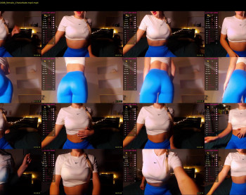 kiranightlyxo — 8 minute Chaturbate female cam show recording, 720p, Nov 26, 2021