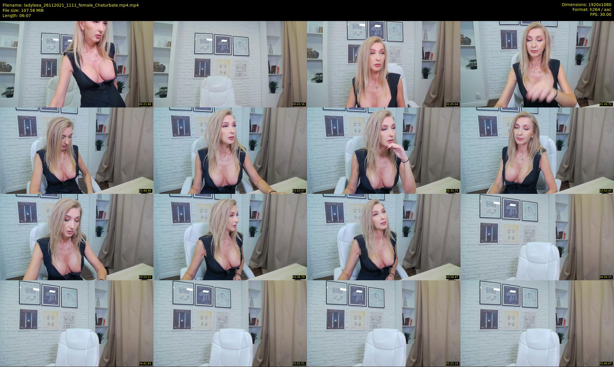 ladyleea — 7 minute Chaturbate female cam show recording, 1080p, Nov 26, 2021