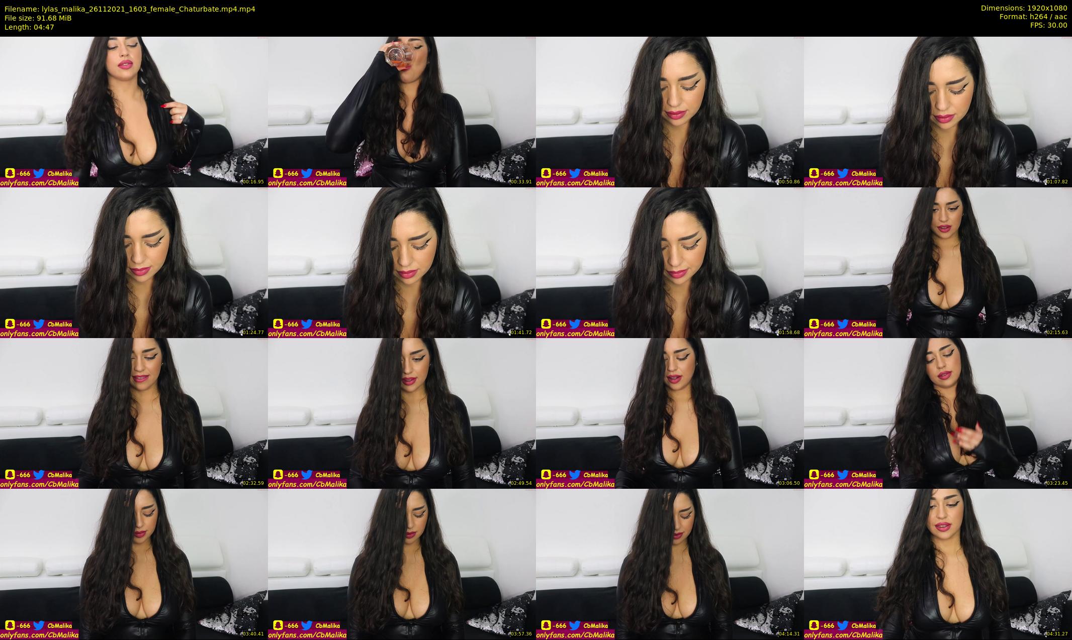 lylas_malika — 5 minute Chaturbate female cam show recording, 1080p, Nov 26, 2021