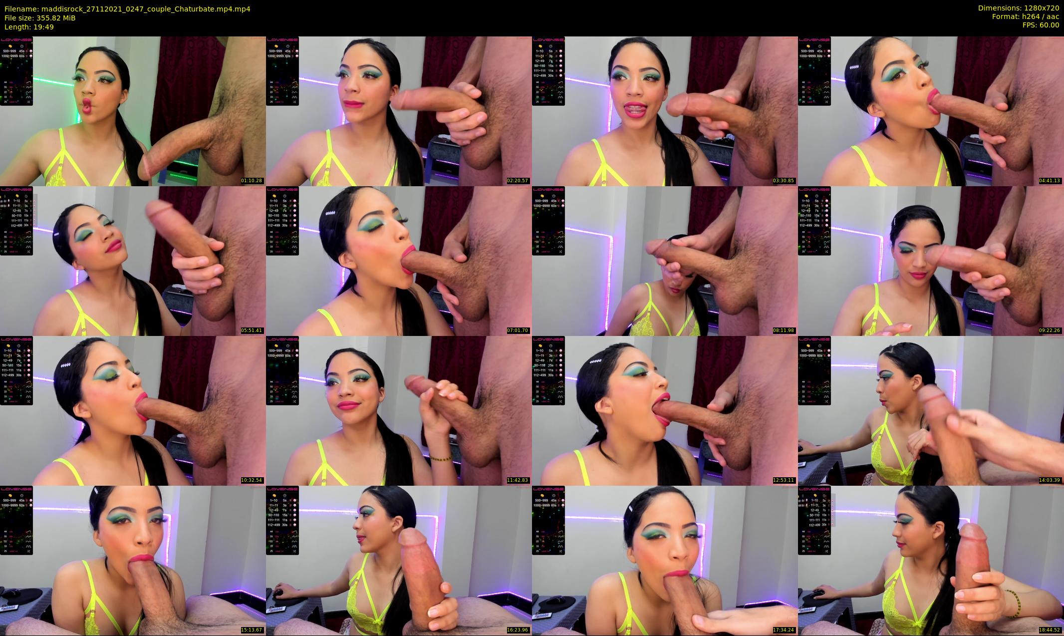 maddisrock — 20 minute Chaturbate couple cam show recording, 720p, Nov 27, 2021