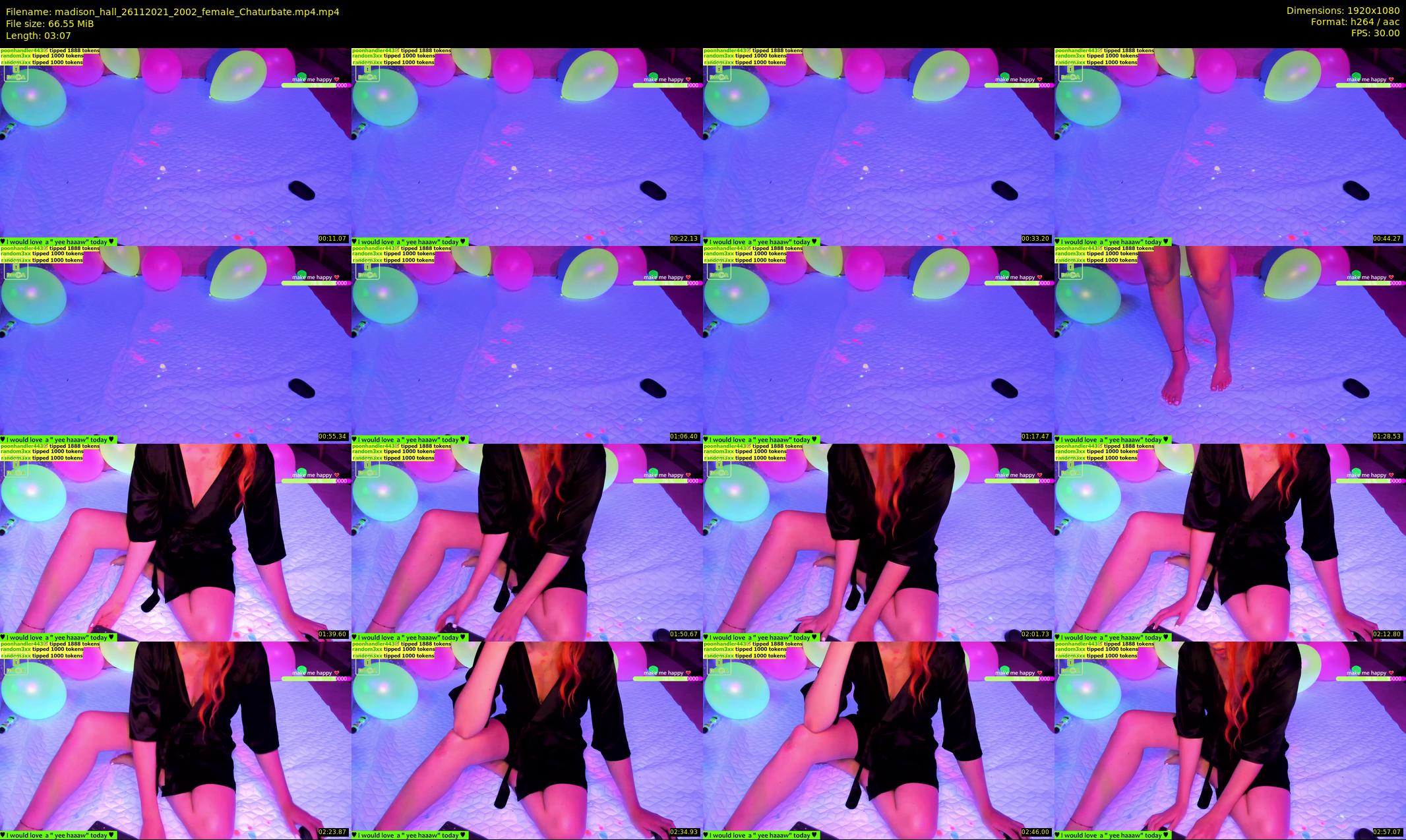 madison_hall — 4 minute Chaturbate female cam show recording, 1080p, Nov 26, 2021
