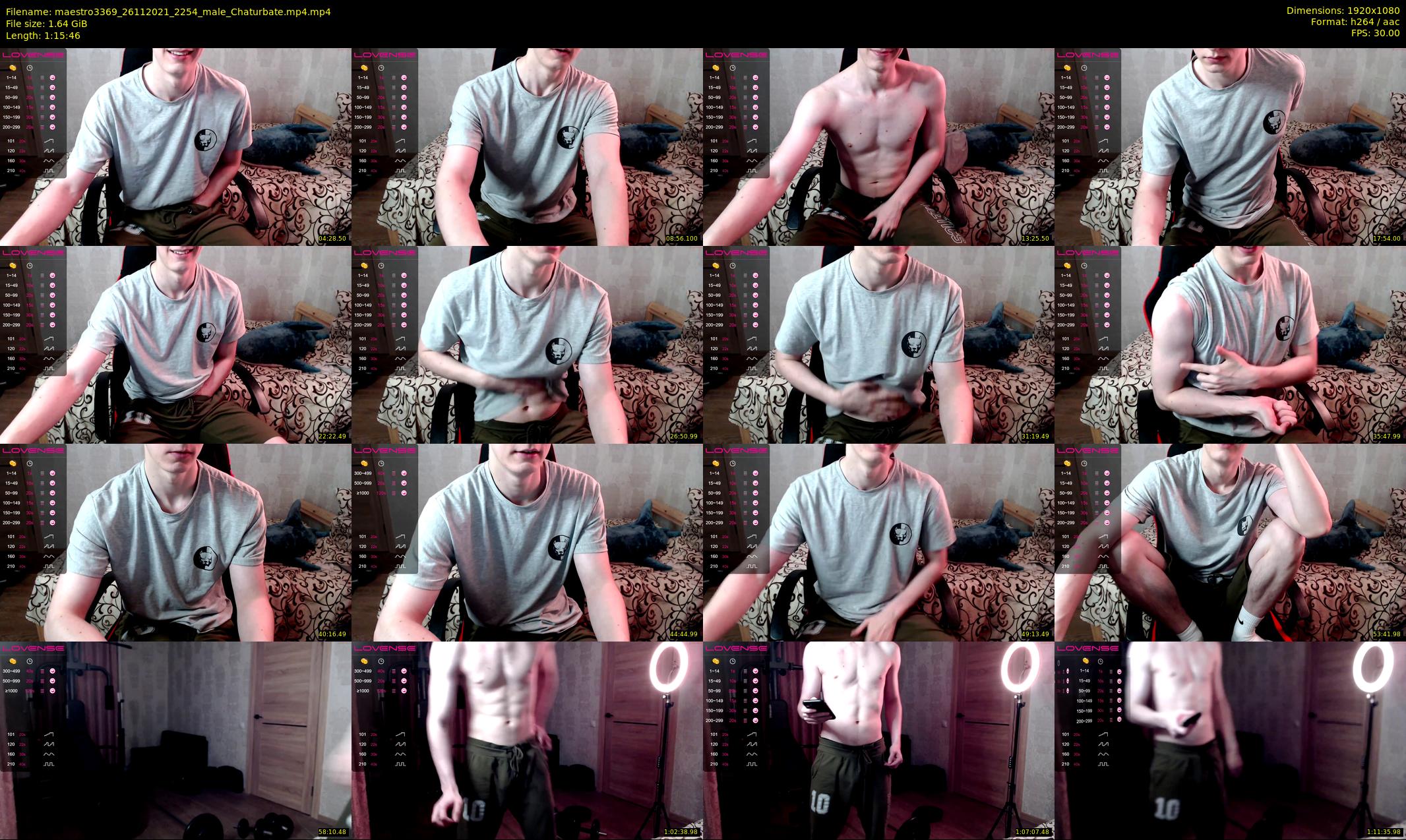 maestro3369 — 76 minute Chaturbate male cam show recording, 1080p, Nov 26, 2021