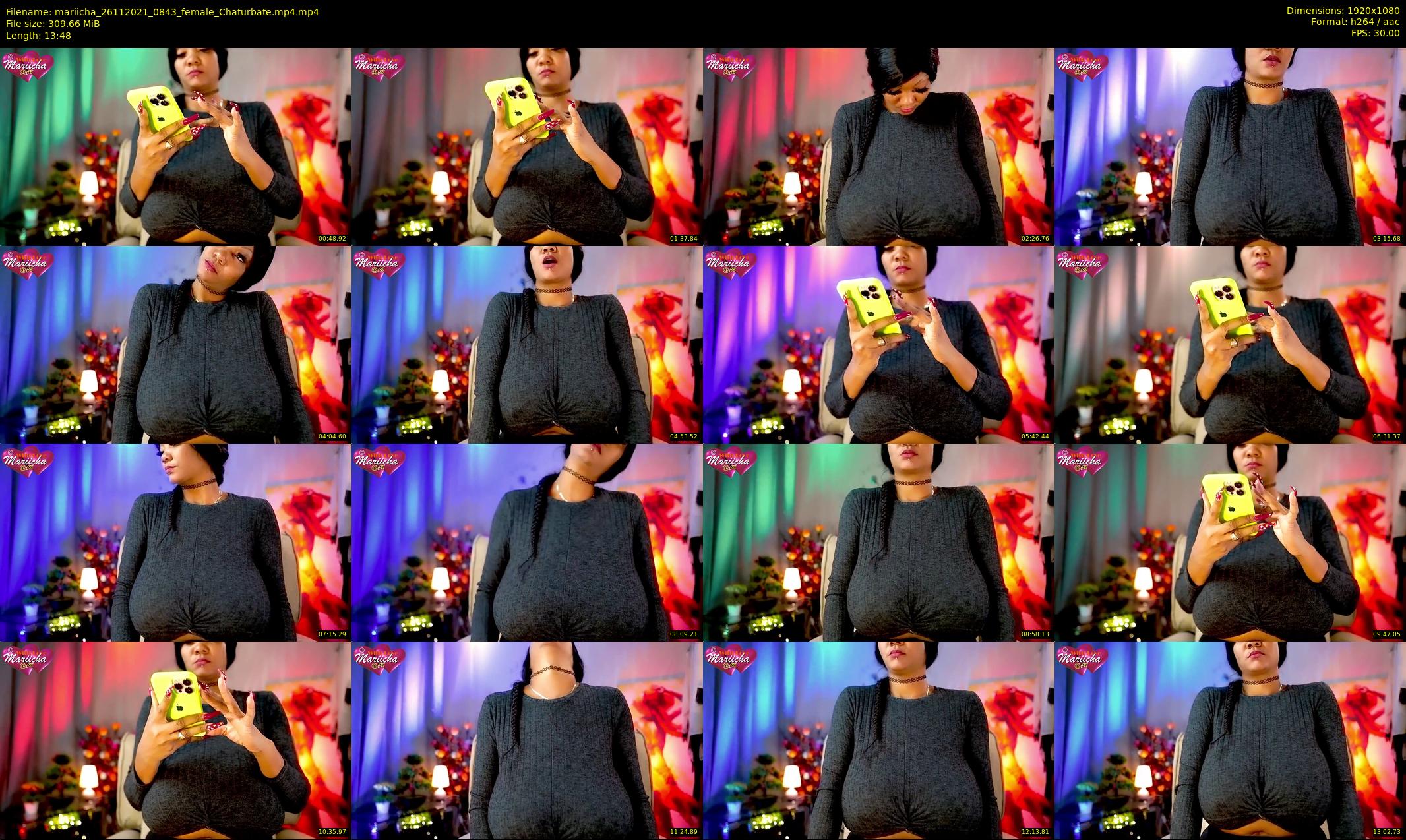 mariicha — 14 minute Chaturbate female cam show recording, 1080p, Nov 26, 2021