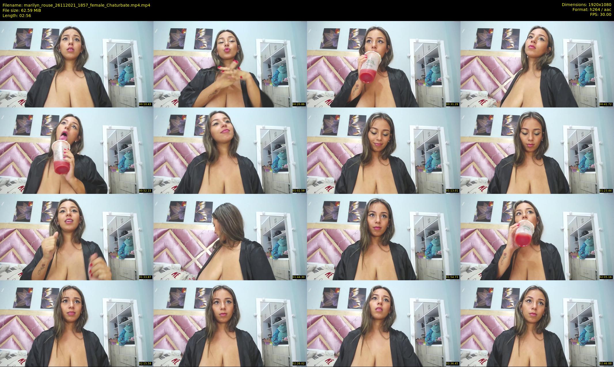 marilyn_rouse — 3 minute Chaturbate female cam show recording, 1080p, Nov 26, 2021