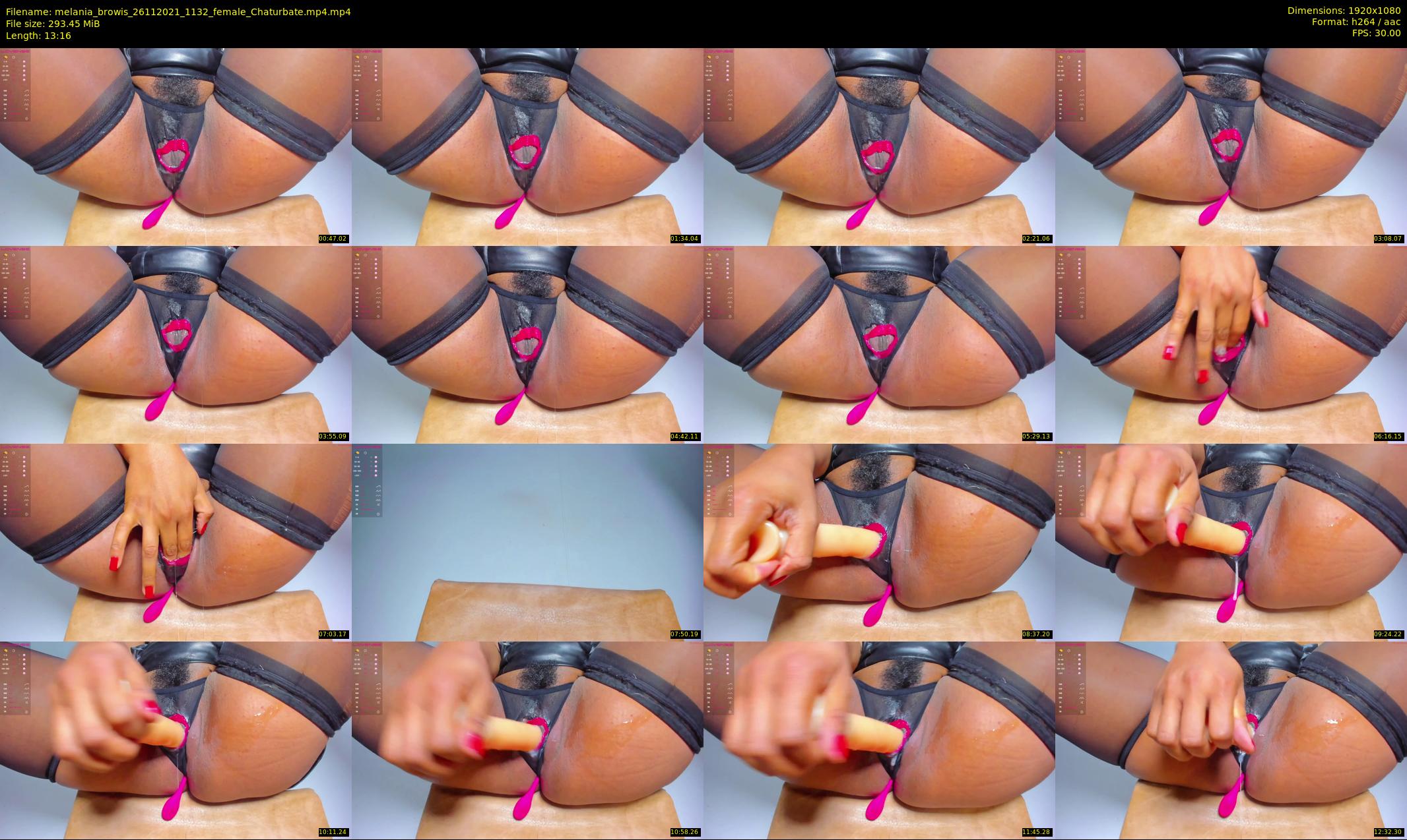 melania_browis — 14 minute Chaturbate female cam show recording, 1080p, Nov 26, 2021