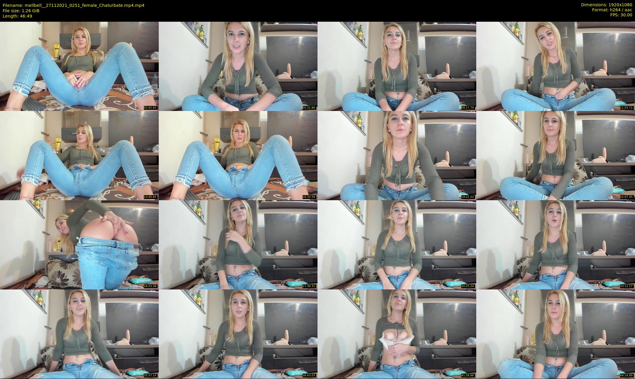 mellbell_ — 47 minute Chaturbate female cam show recording, 1080p, Nov 27, 2021