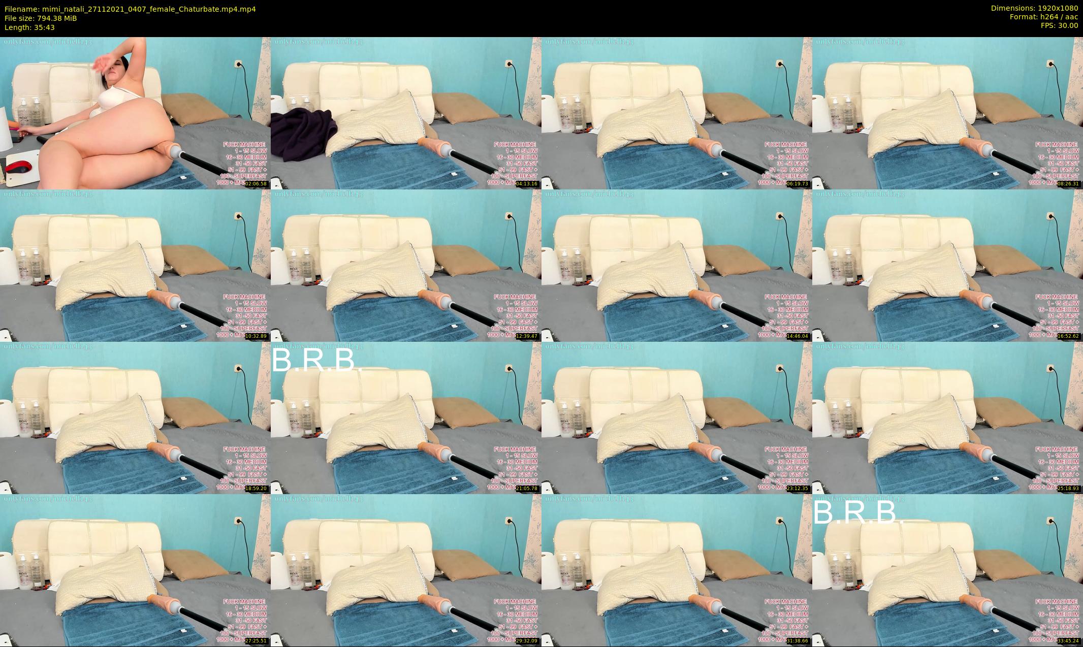 mimi_natali — 36 minute Chaturbate female cam show recording, 1080p, Nov 27, 2021