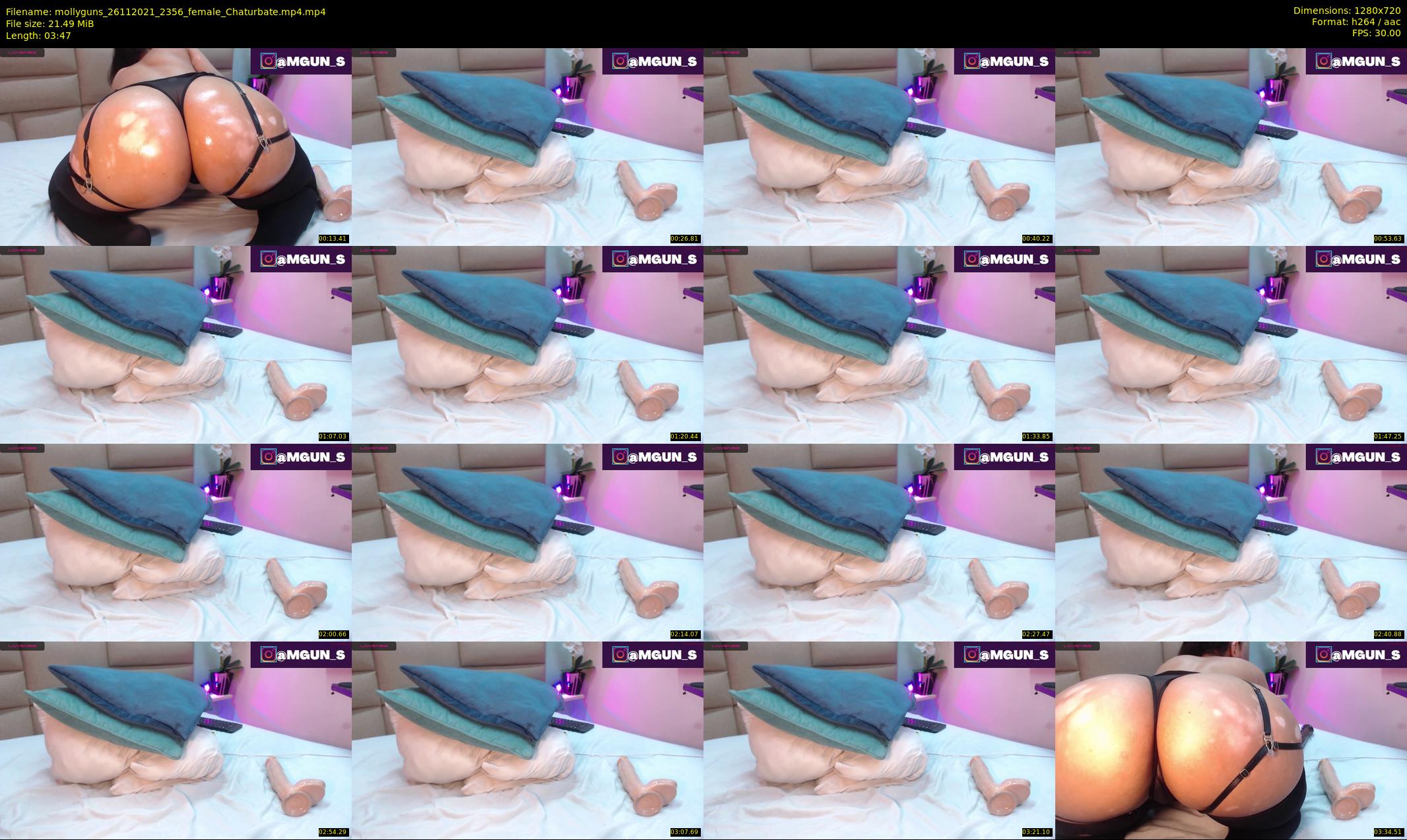mollyguns — 4 minute Chaturbate female cam show recording, 720p, Nov 26, 2021