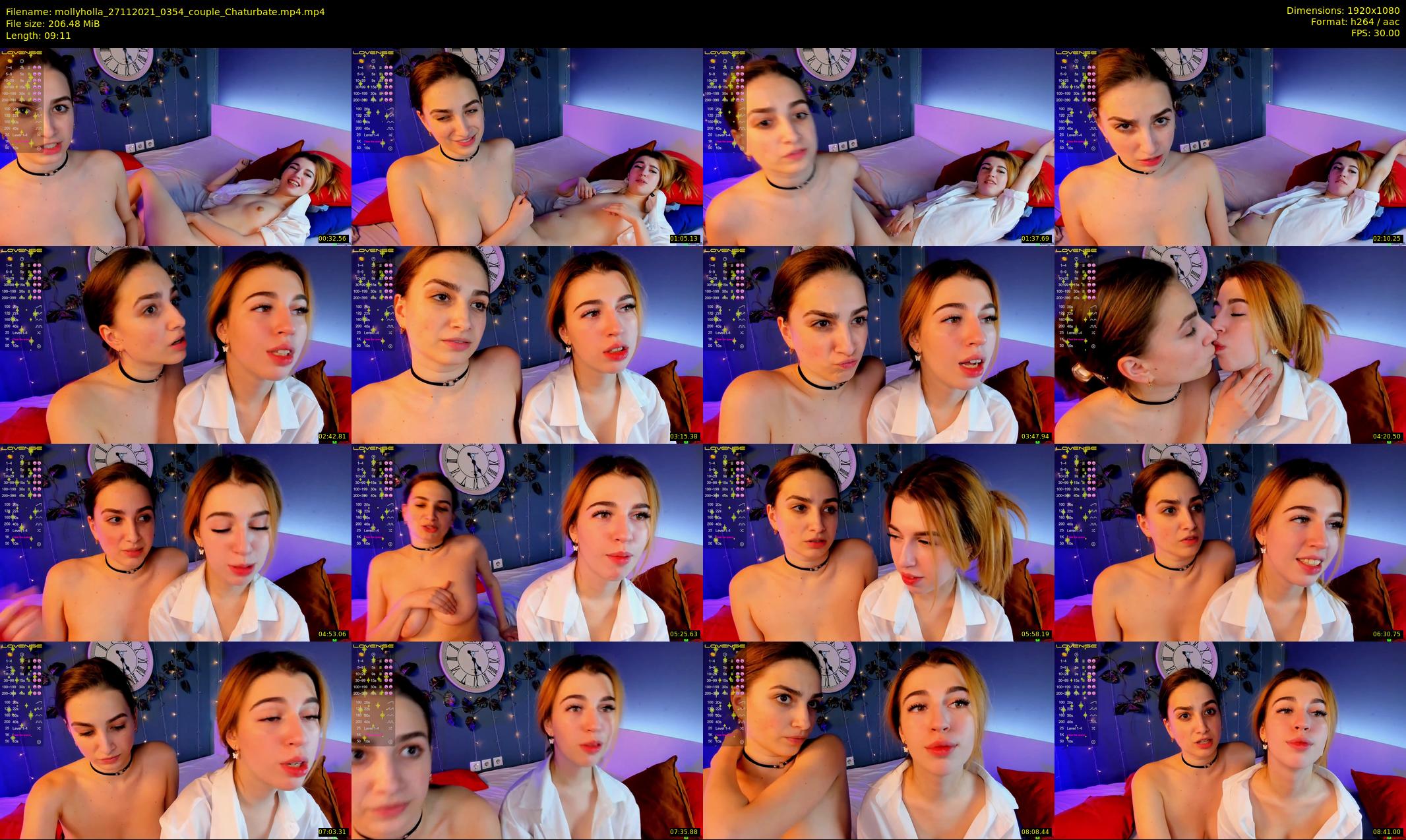 mollyholla — 10 minute Chaturbate couple cam show recording, 1080p, Nov 27, 2021